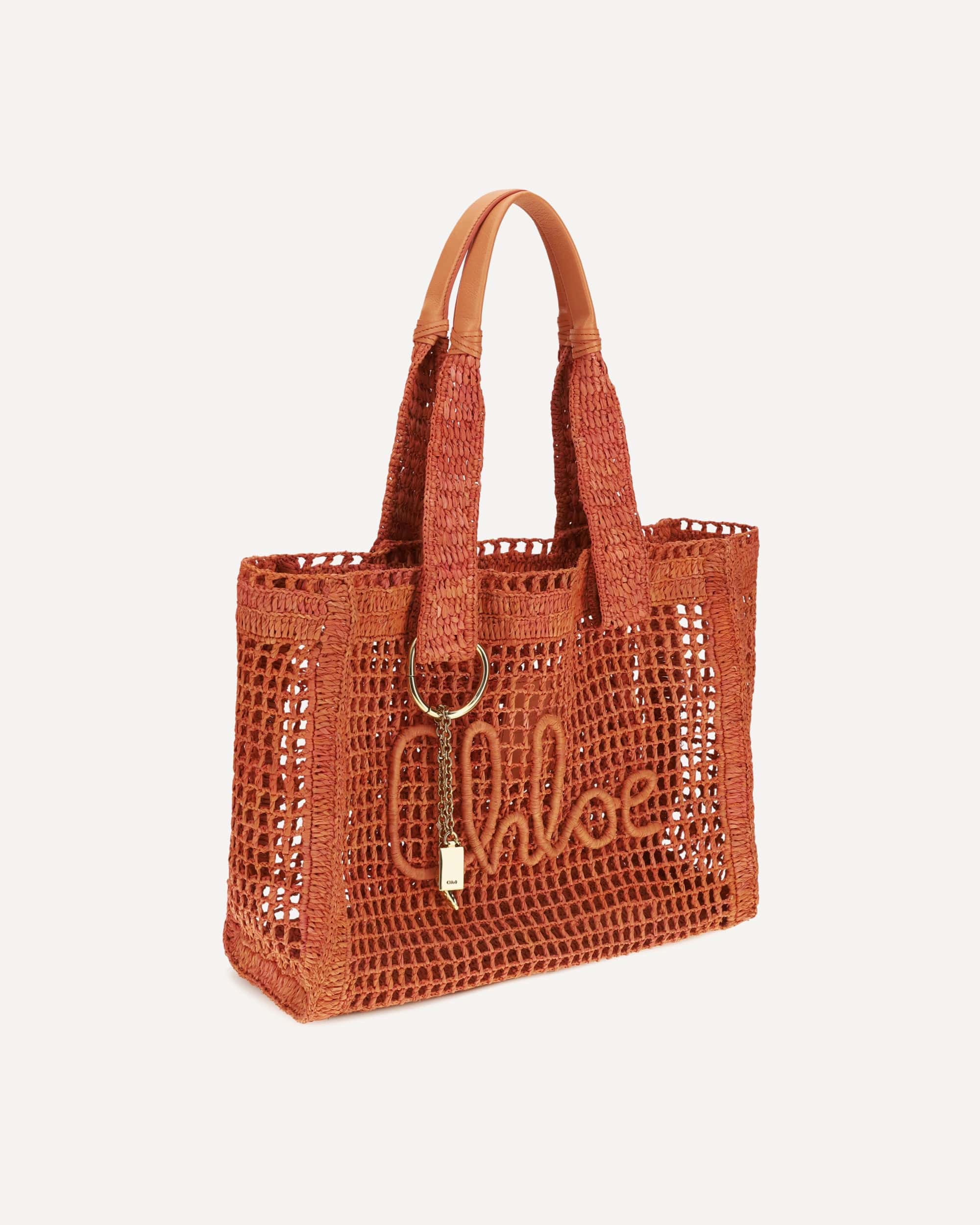 Chloé East-West Summer Banana Raffia Tote - alternate view