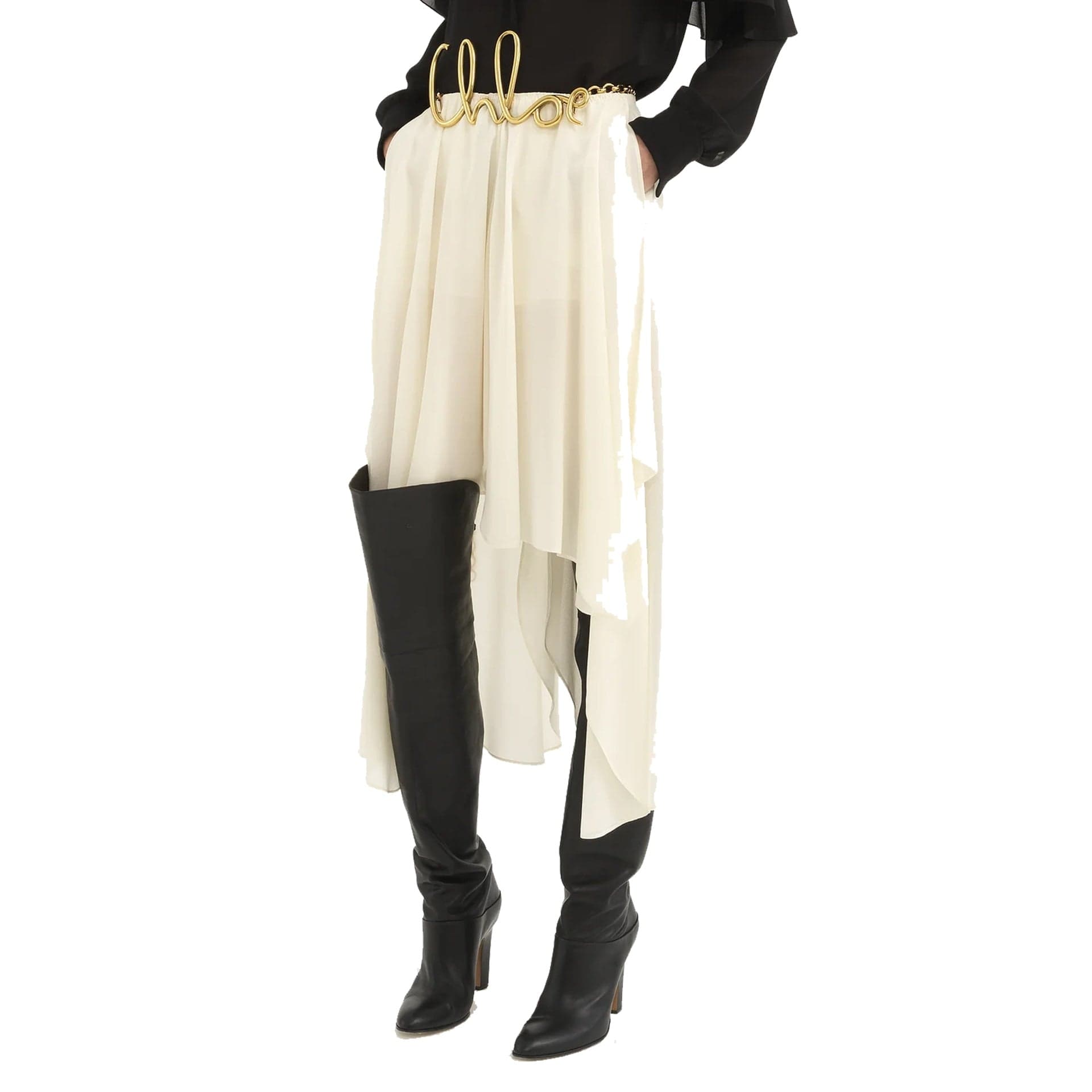 Chloé Eve Over-The-Knee Leather Boots