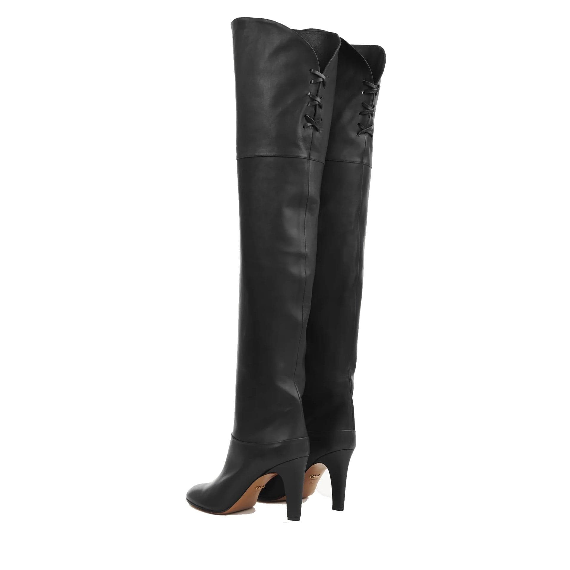 Chloé Eve Over-The-Knee Leather Boots