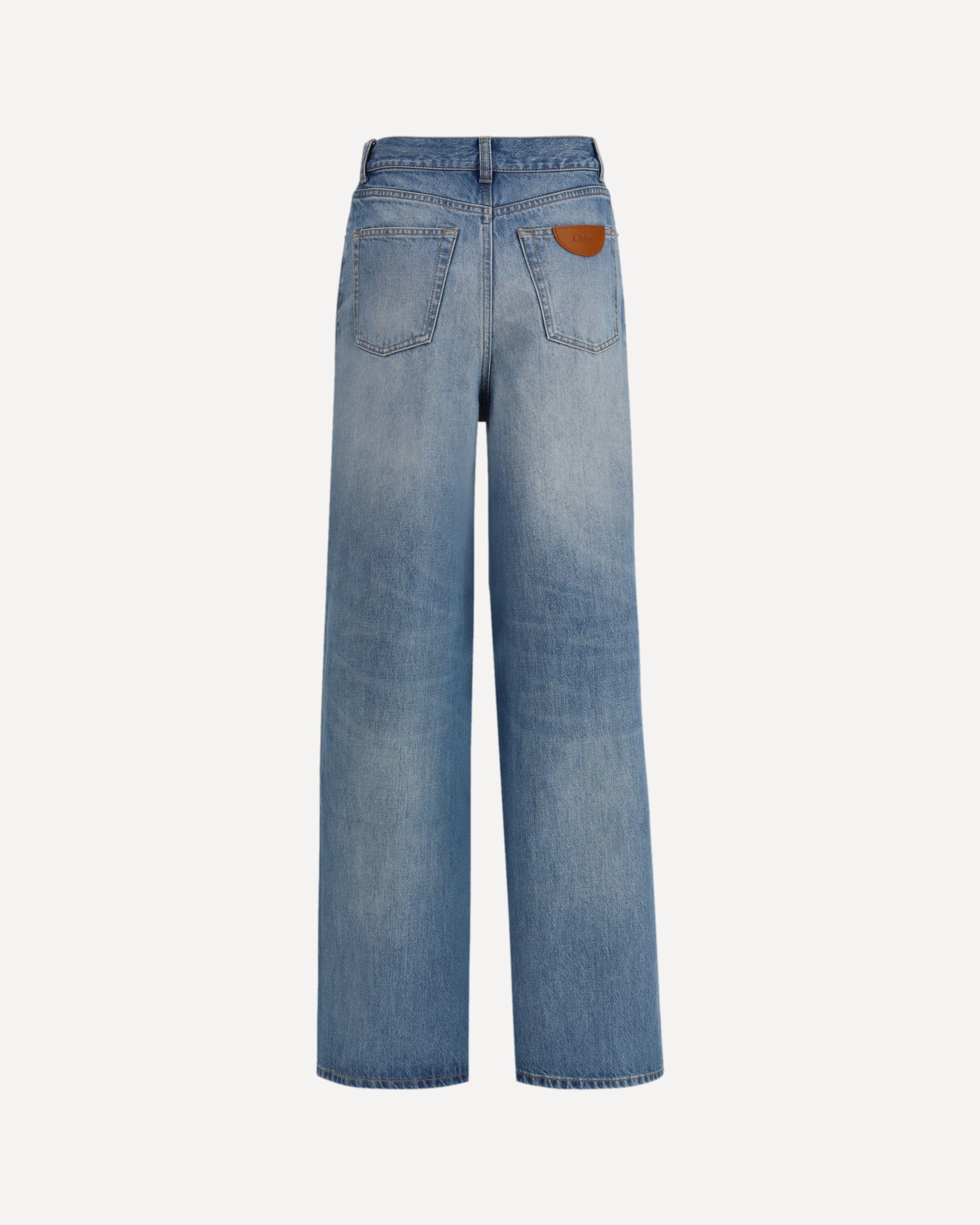 Chloé High-Rise Wide-Leg Jeans