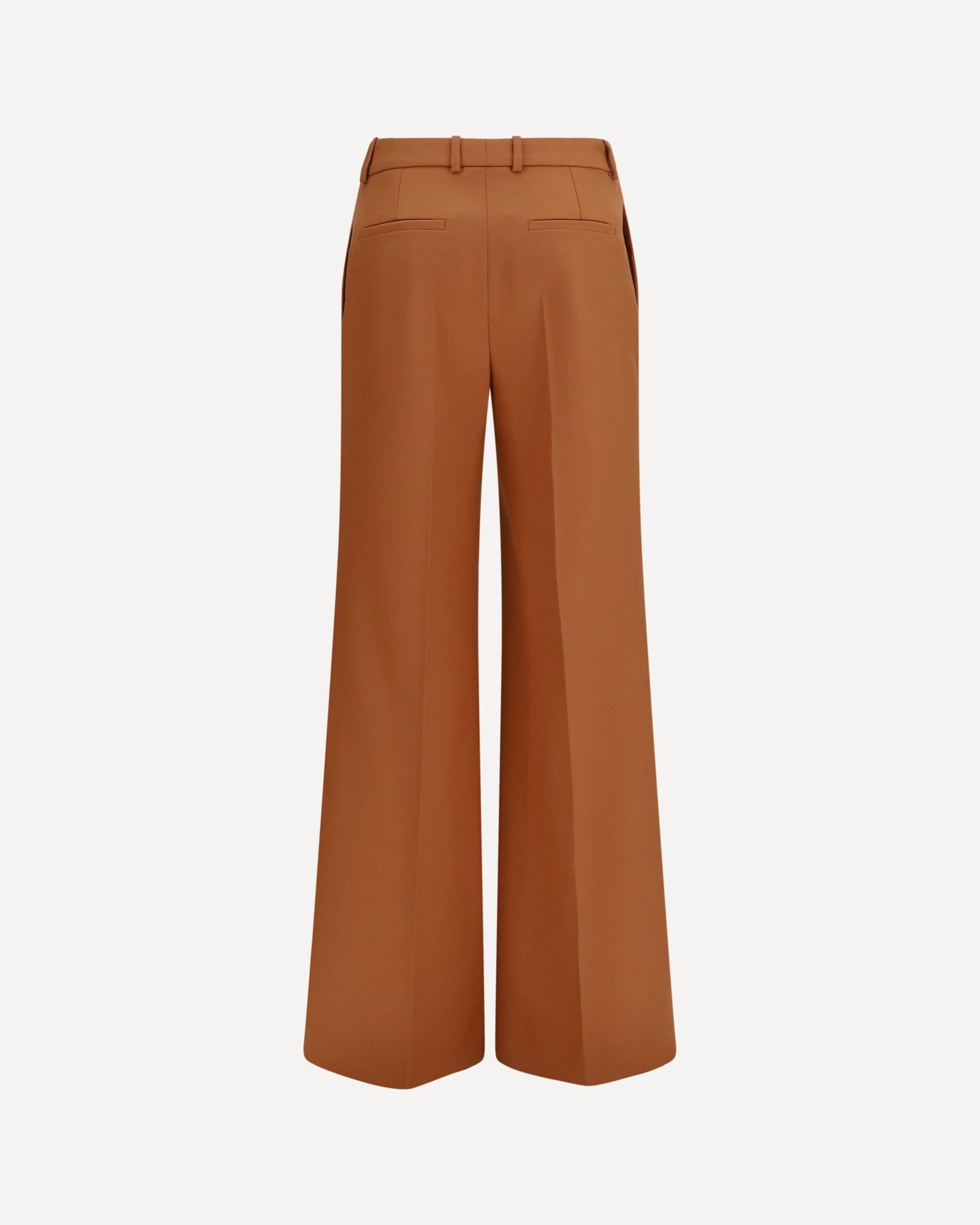 Chloé High-Waisted Flared Cotton Pants - alternate view