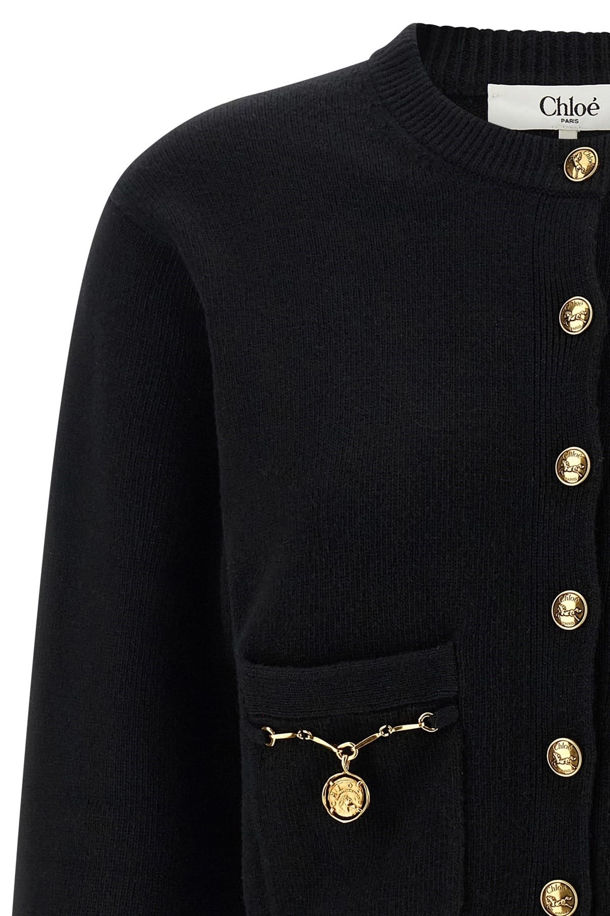 Chloé Chloé Horse Medal Cardigan
