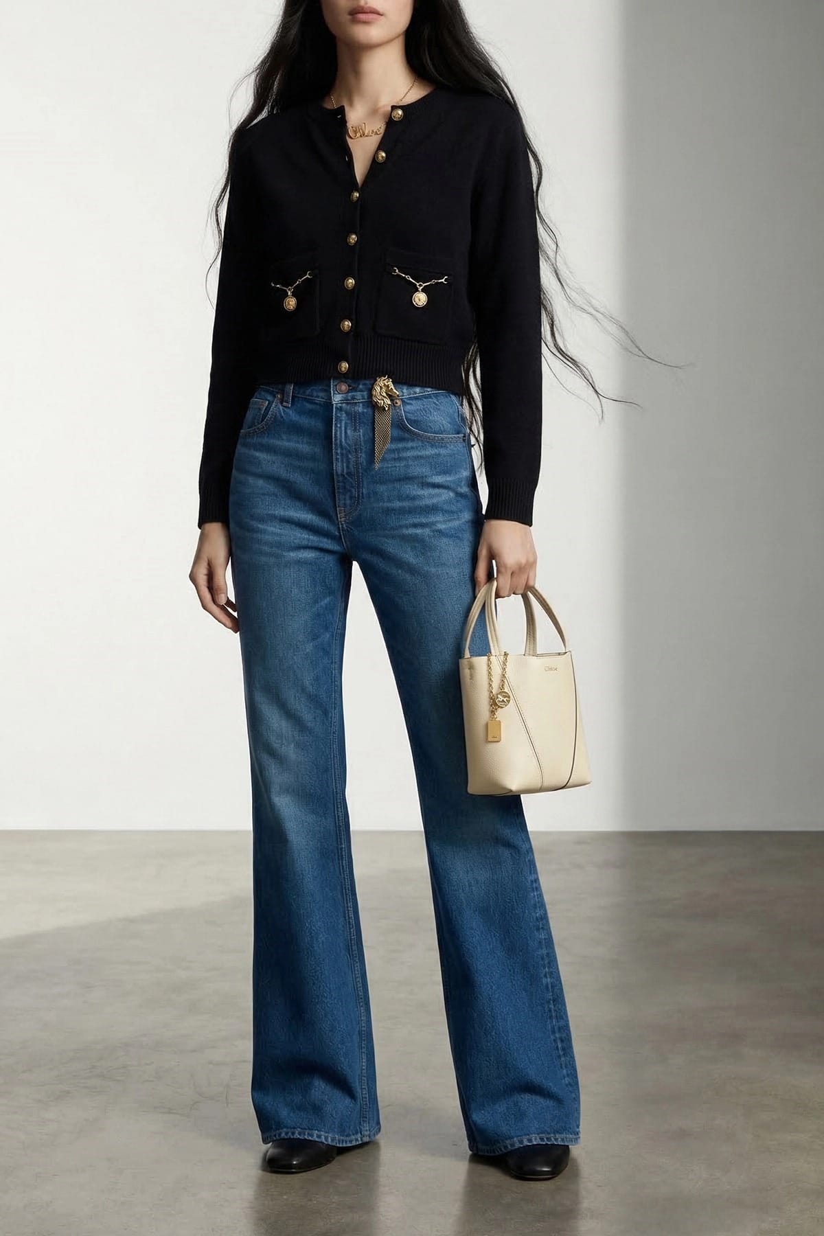 Chloé Horse Medal Cardigan - alternate view