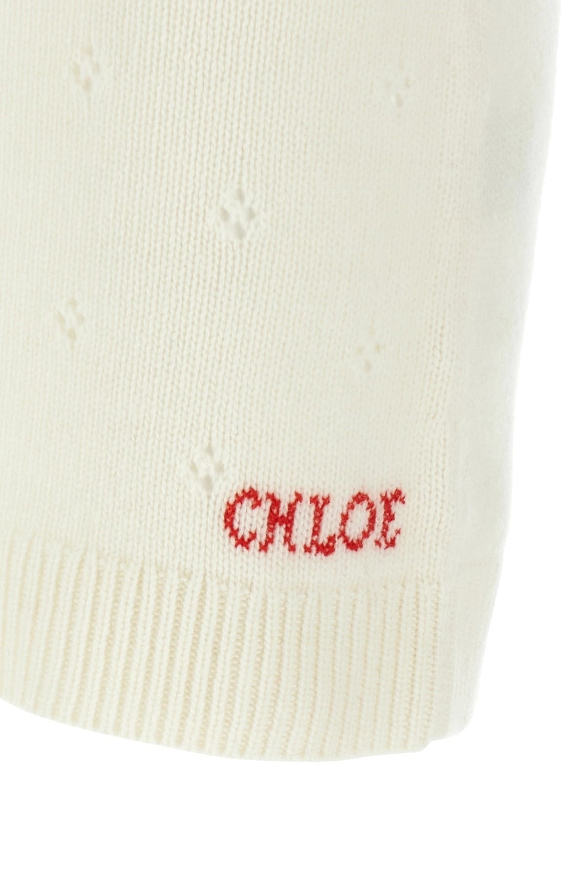 Chloé Chloé Jacquard Logo Mini Skirt