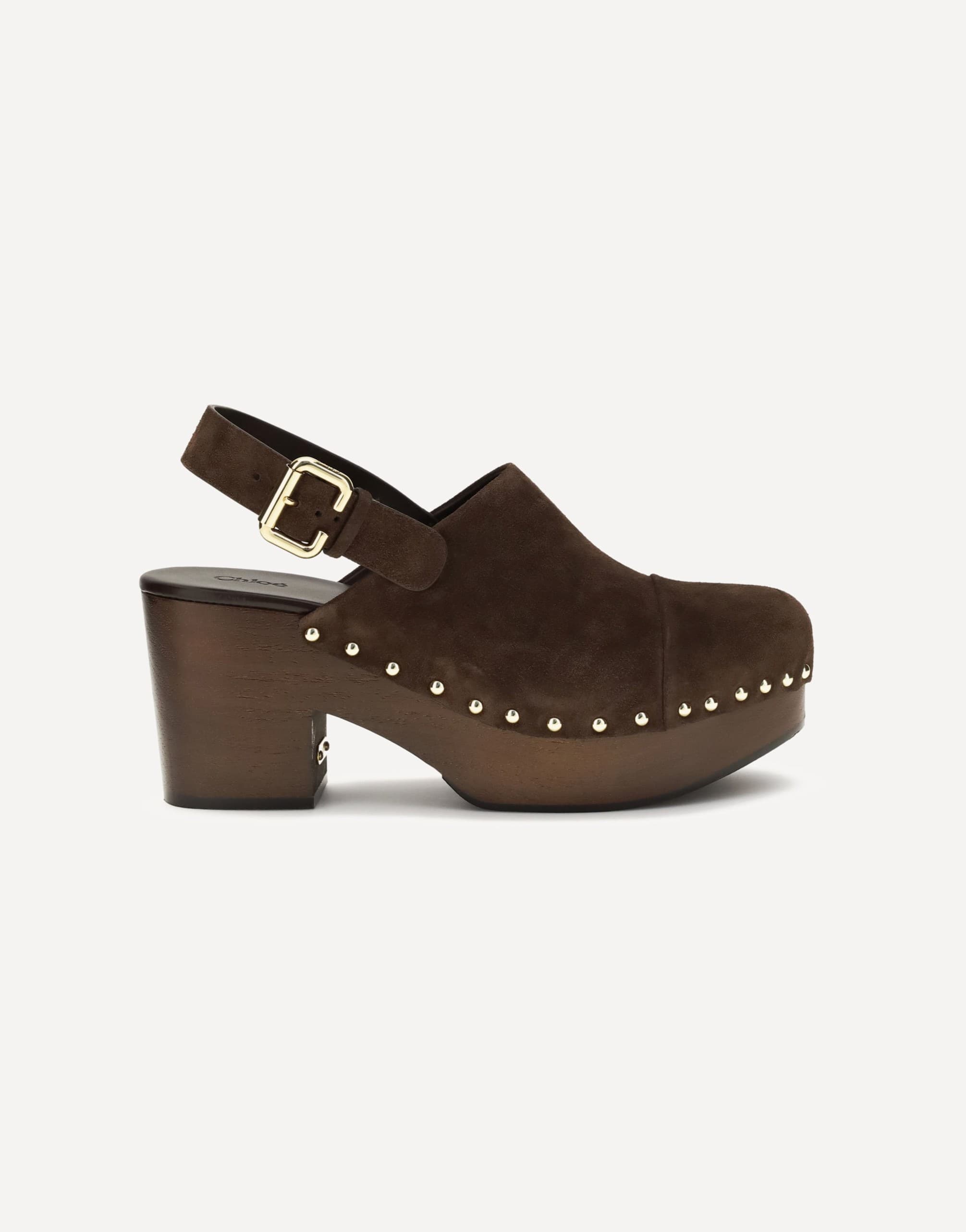 Chloé Chloé Jeannette Wedge Clogs
