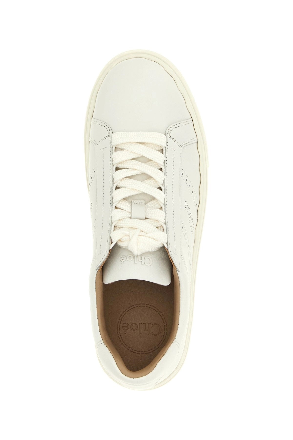 Chloé Lauren Leder-Sneakers