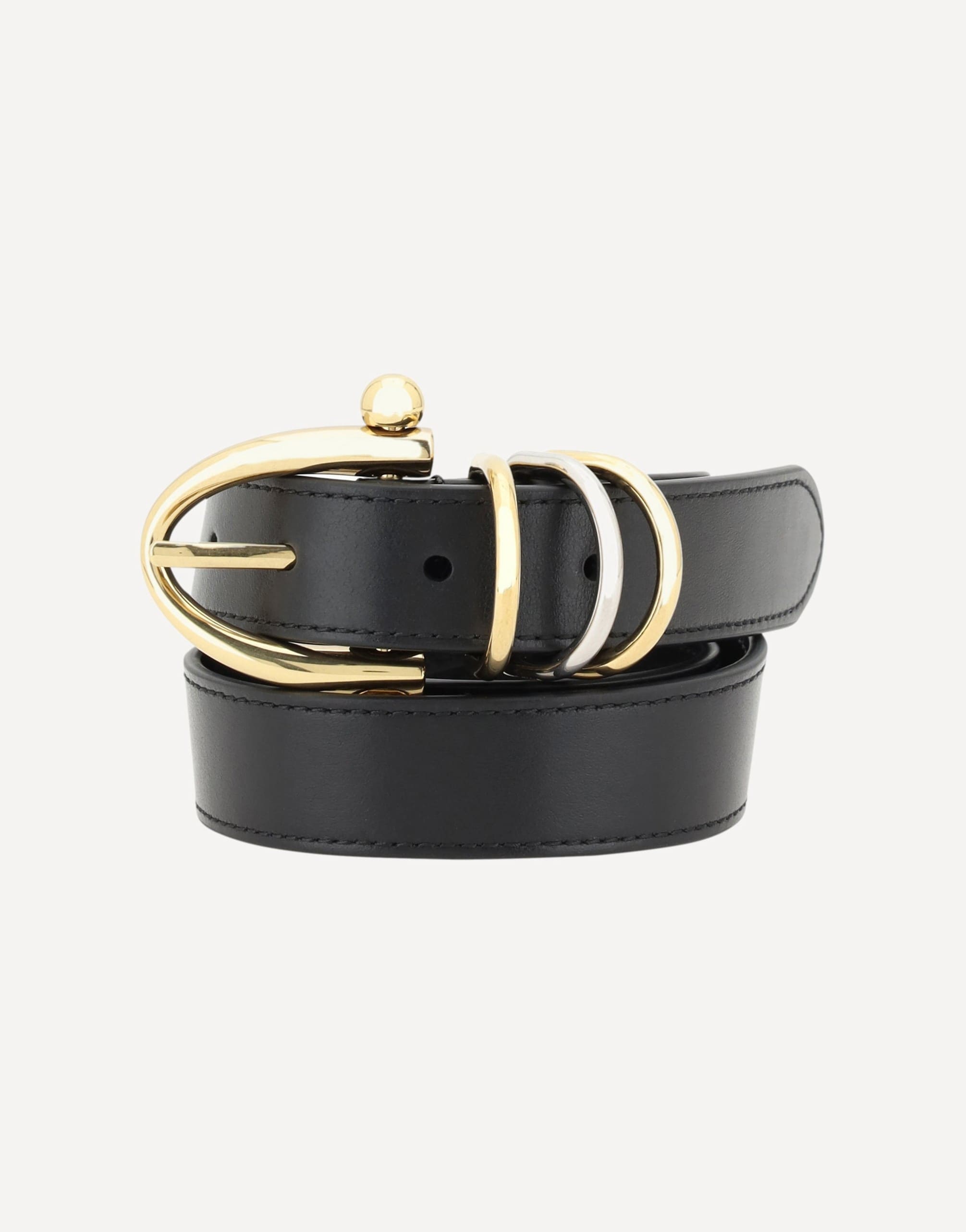 Chloé Chloé Leather Bracelet Belt With Diamond-Tipped