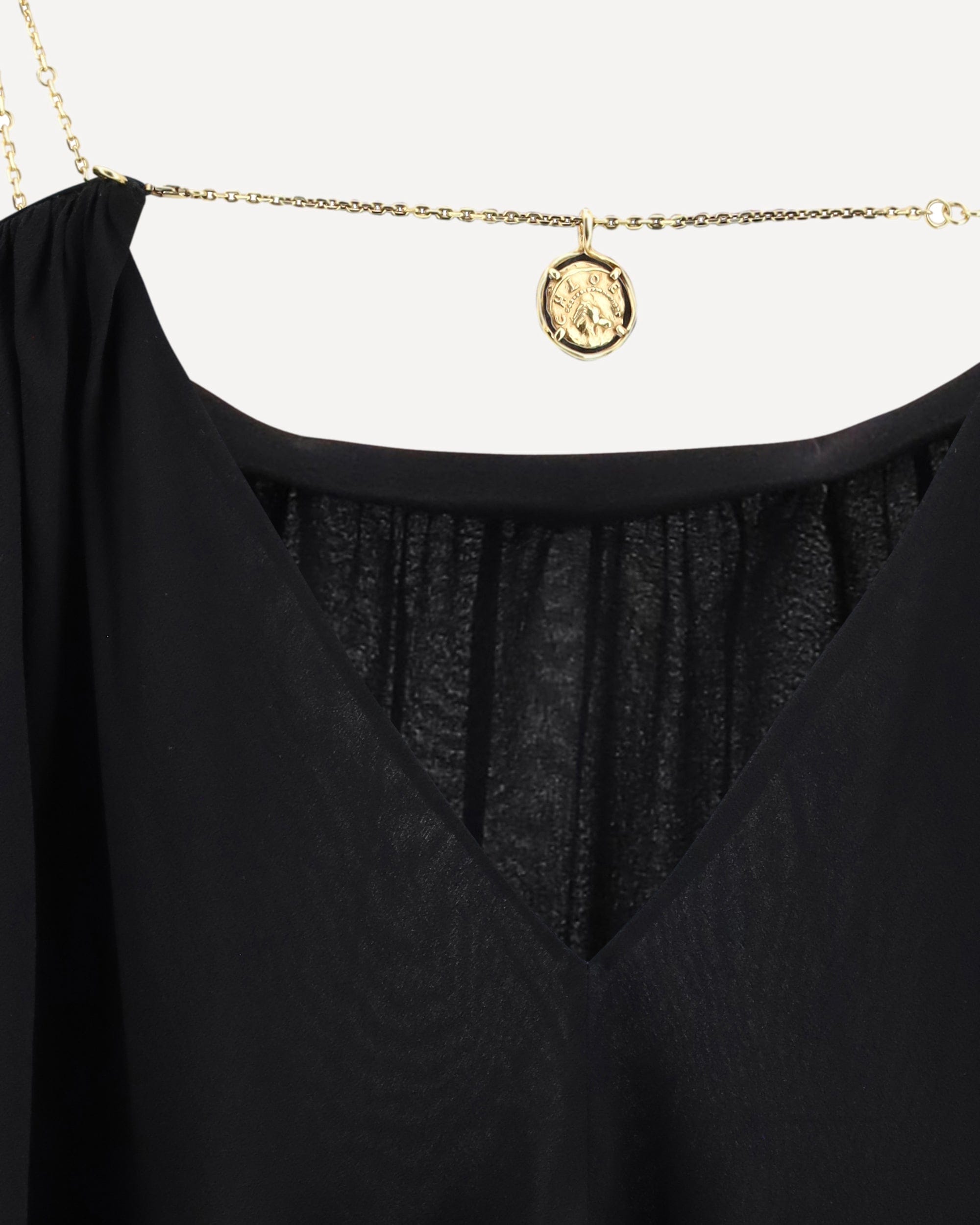Chloé Long Sleeveless Dress With Chain Straps