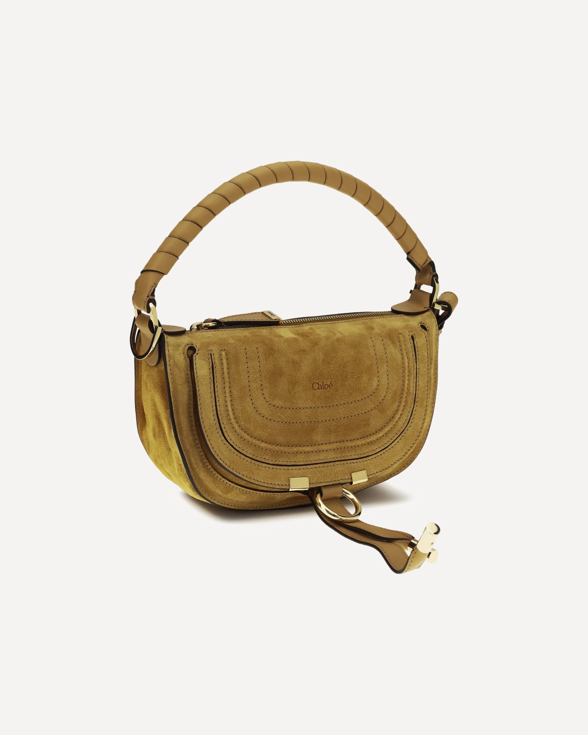 Chloé Marcie Suede Mini Shoulder Bag
