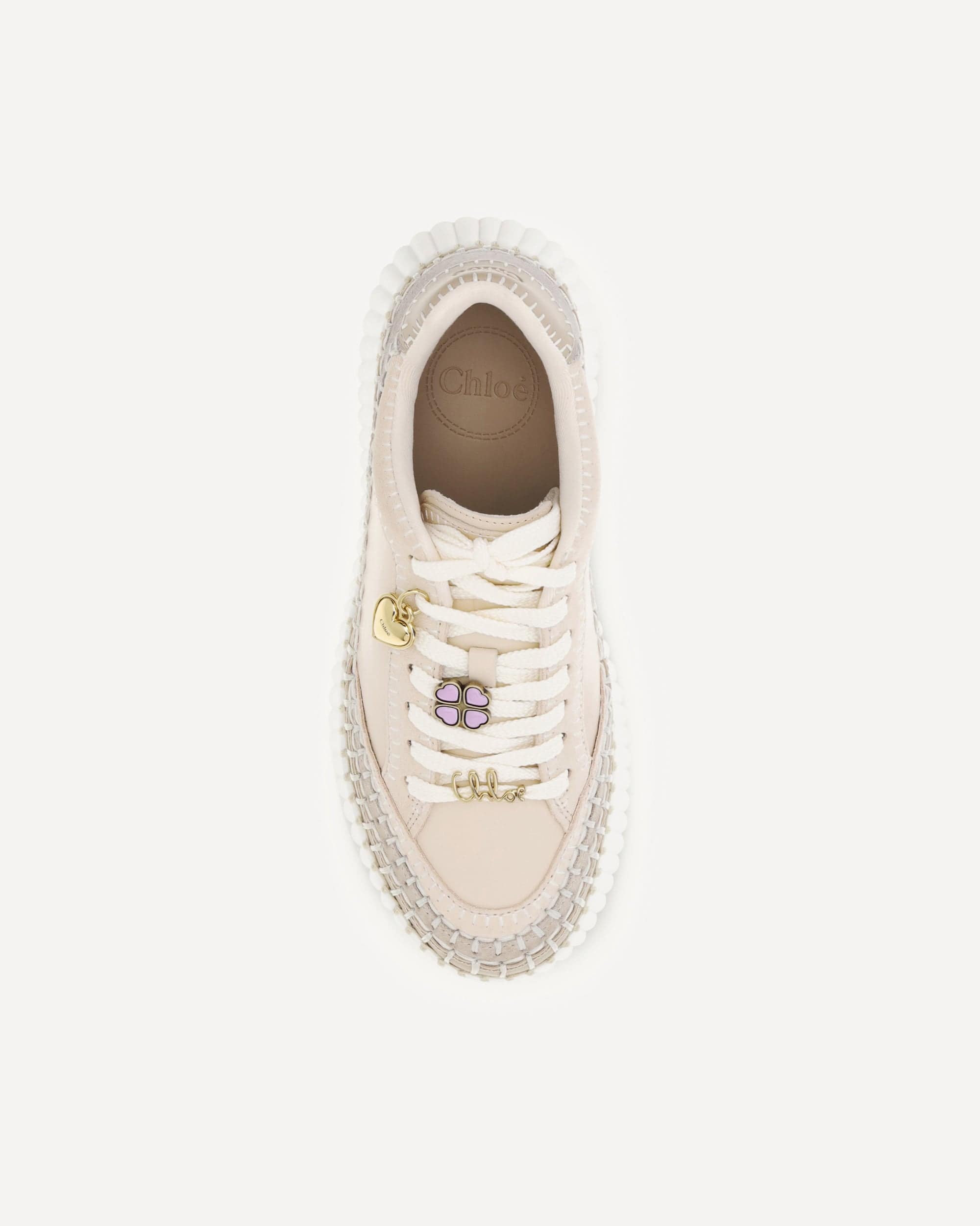 Chloé Chloé Nama Wedge Sneakers
