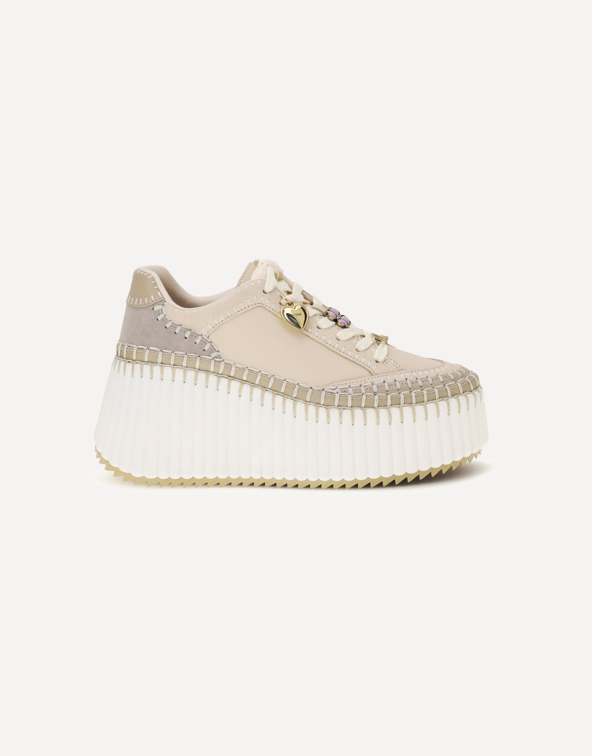 Chloé Chloé Nama Wedge Sneakers