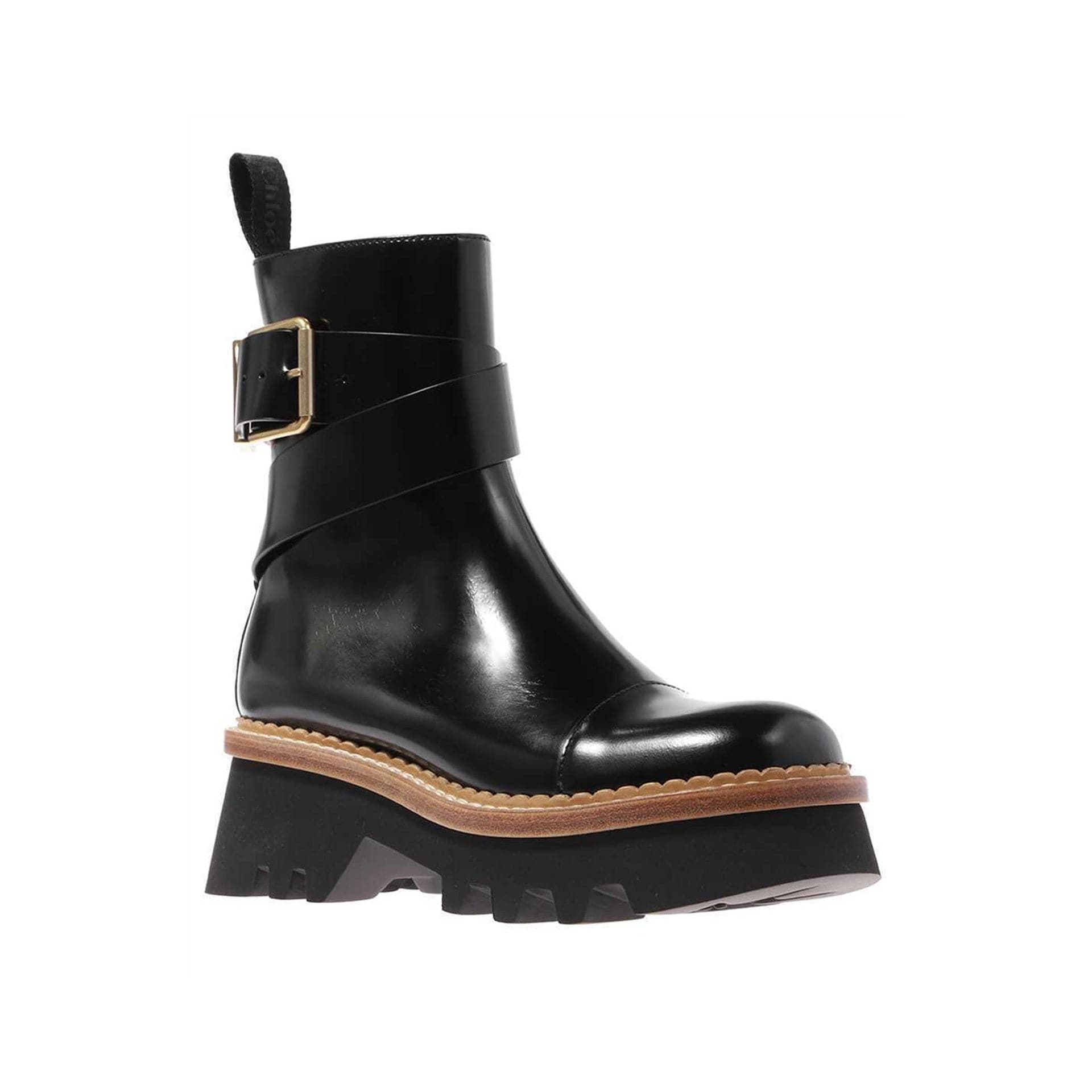 Chloé Owena Leather Ankle Boots - alternate view
