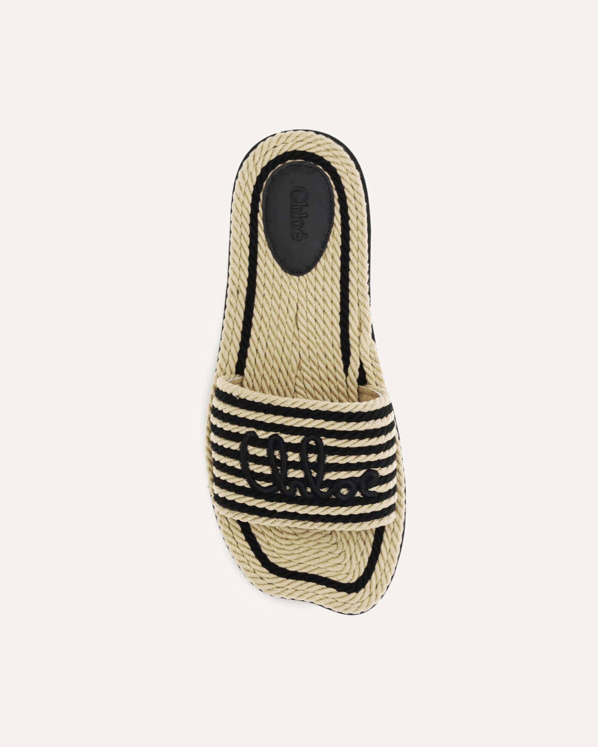 Chloé Raffia Sandals