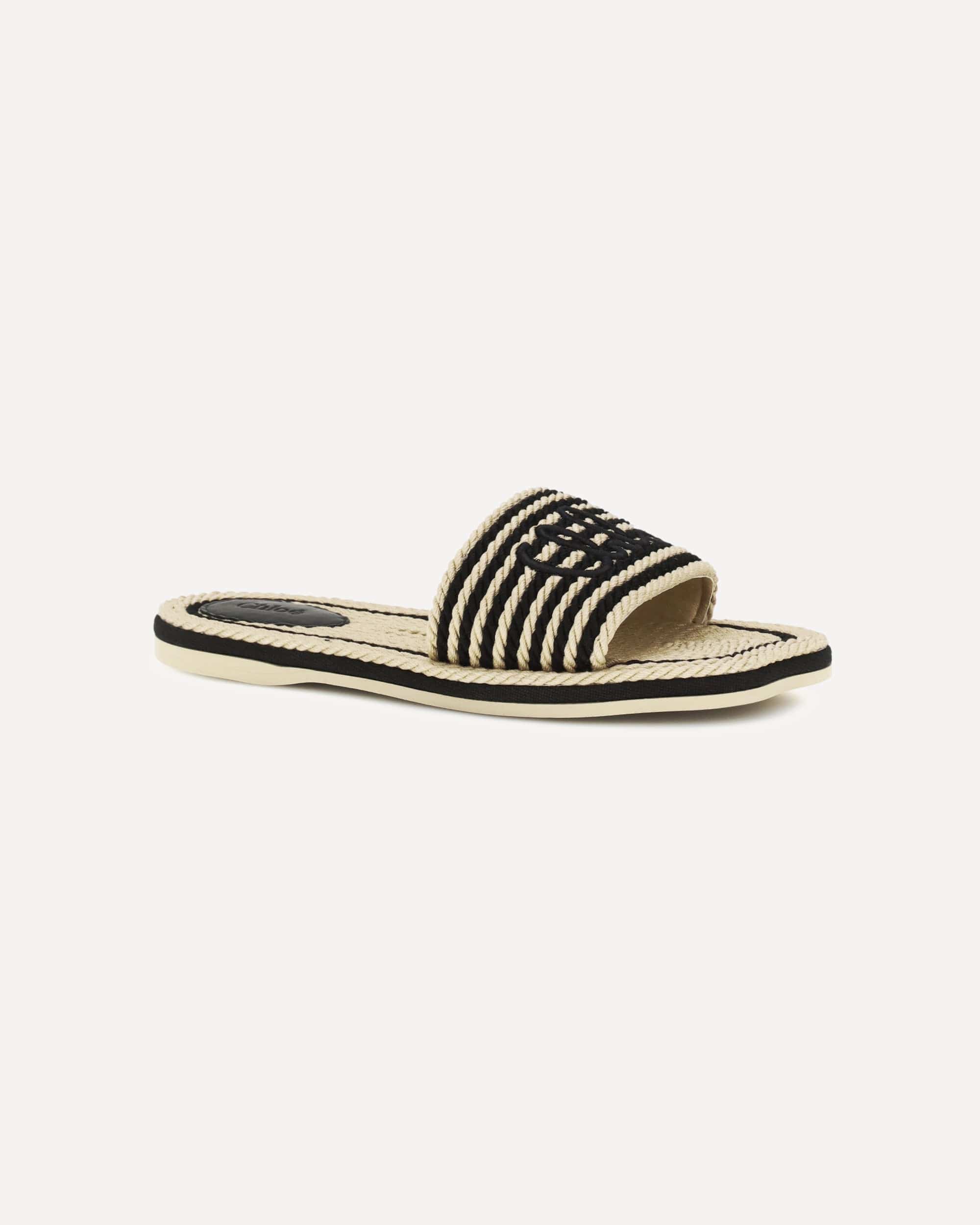 Chloé Raffia Sandals - alternate view