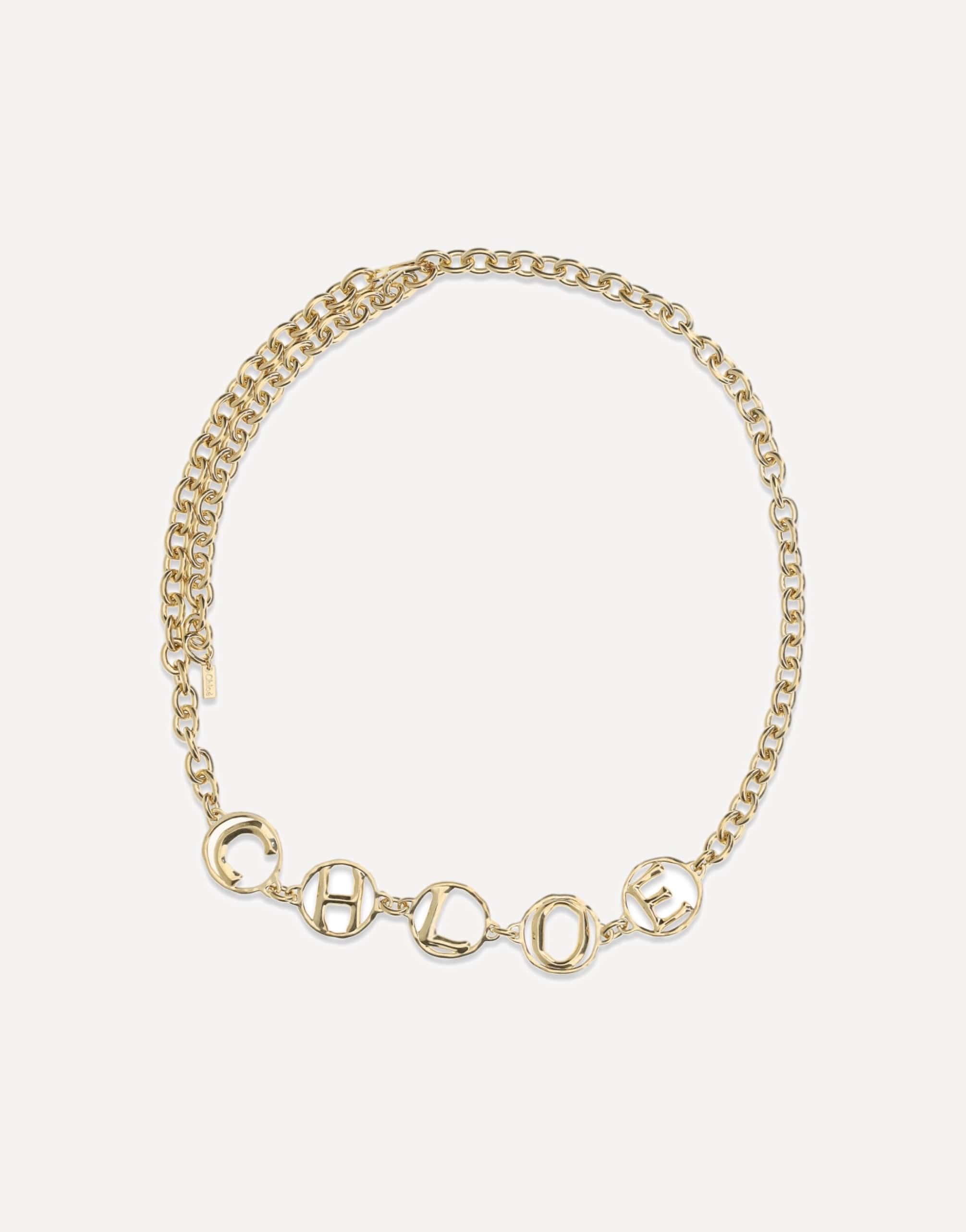Chloé Script Jewel Belt