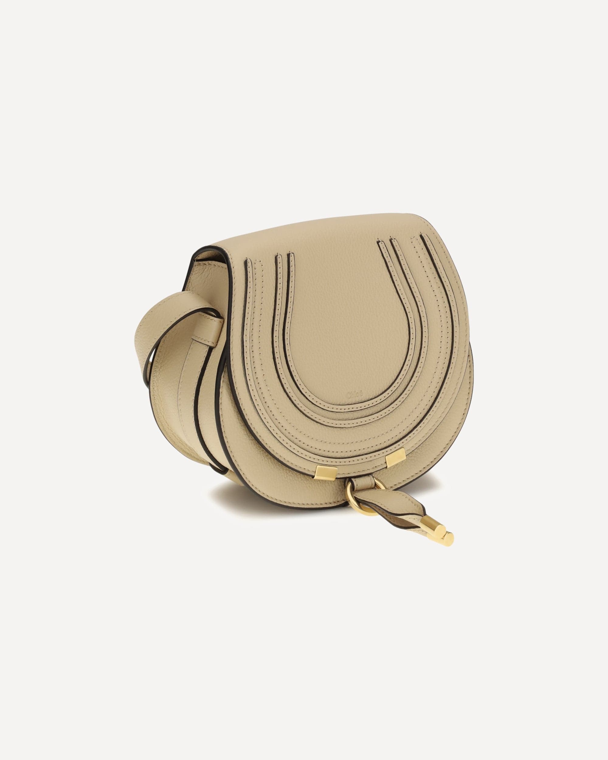 Chloé Chloé Small Marcie Leather Shoulder Bag