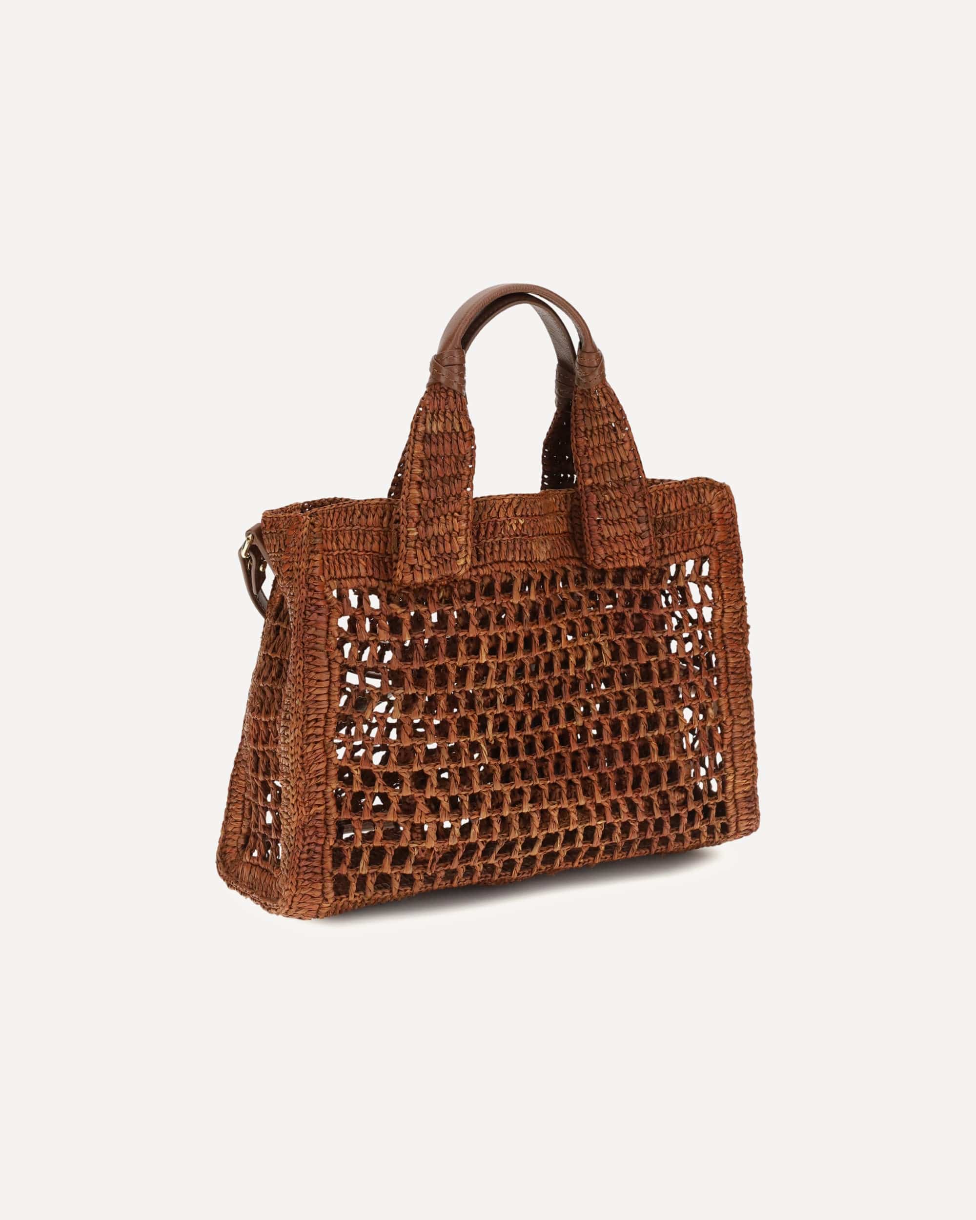 Chloé Chloé Small Summer Banana Tote Bag