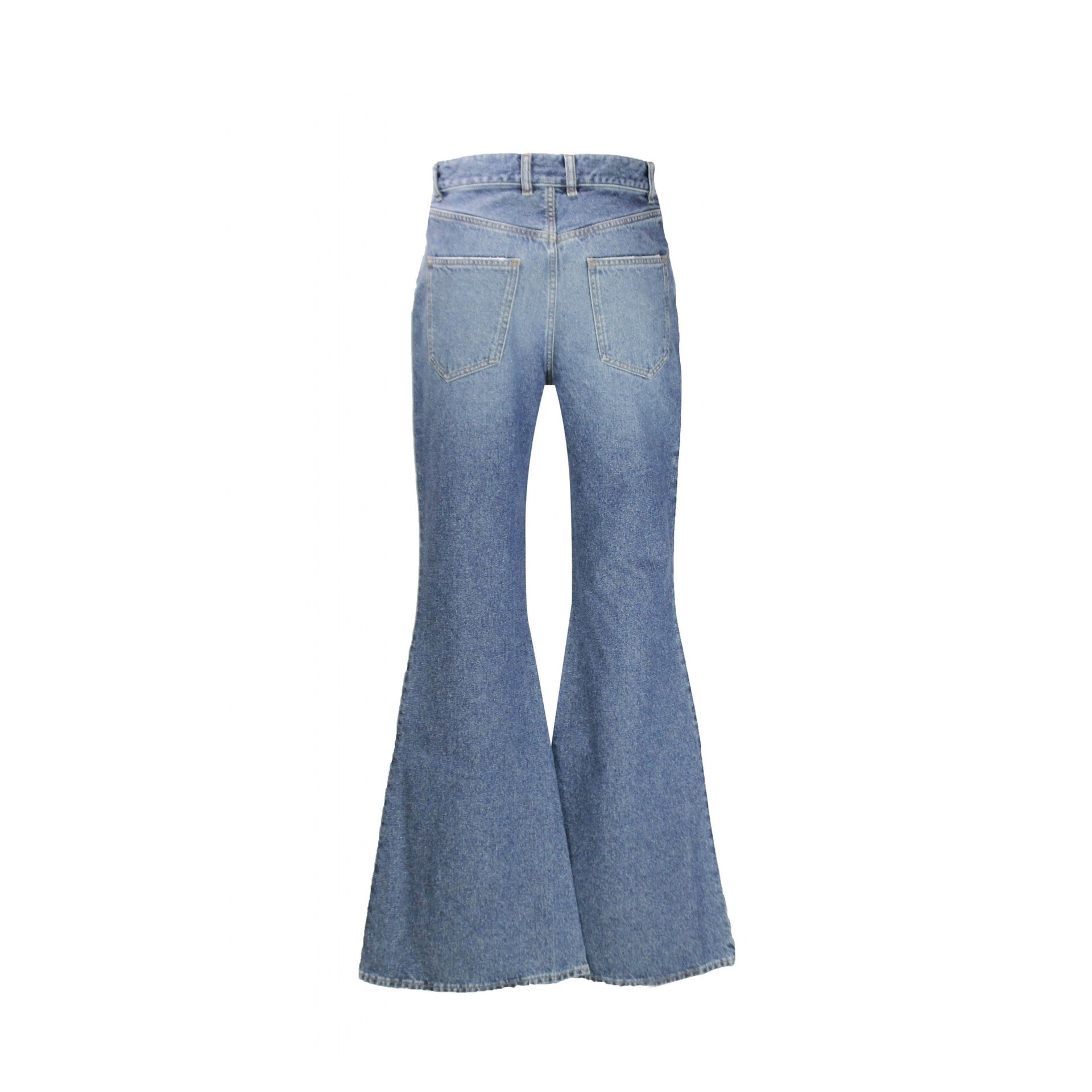 Chloé Jeans mit weitem Bein aus Denim - alternate view
