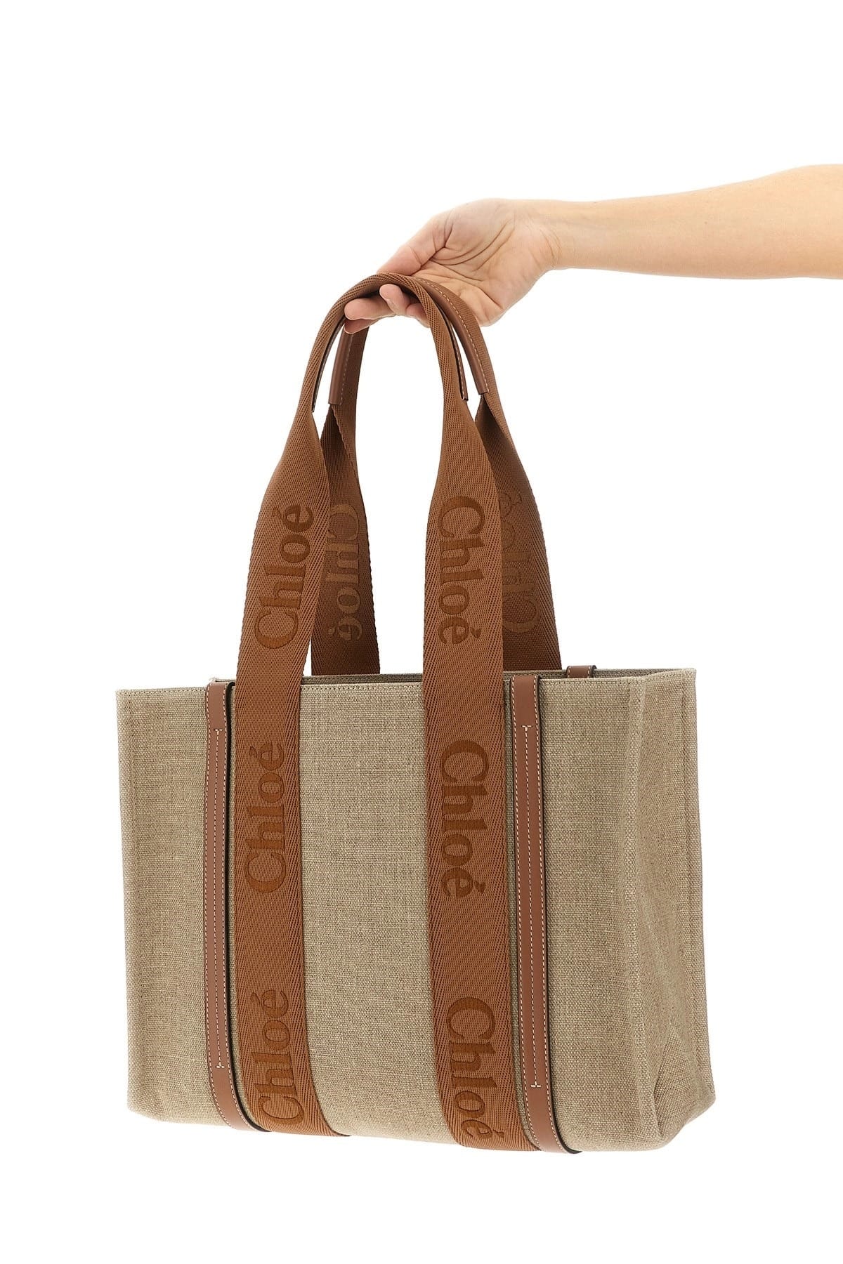 Chloé Sac shopping Woody moyen - alternate view