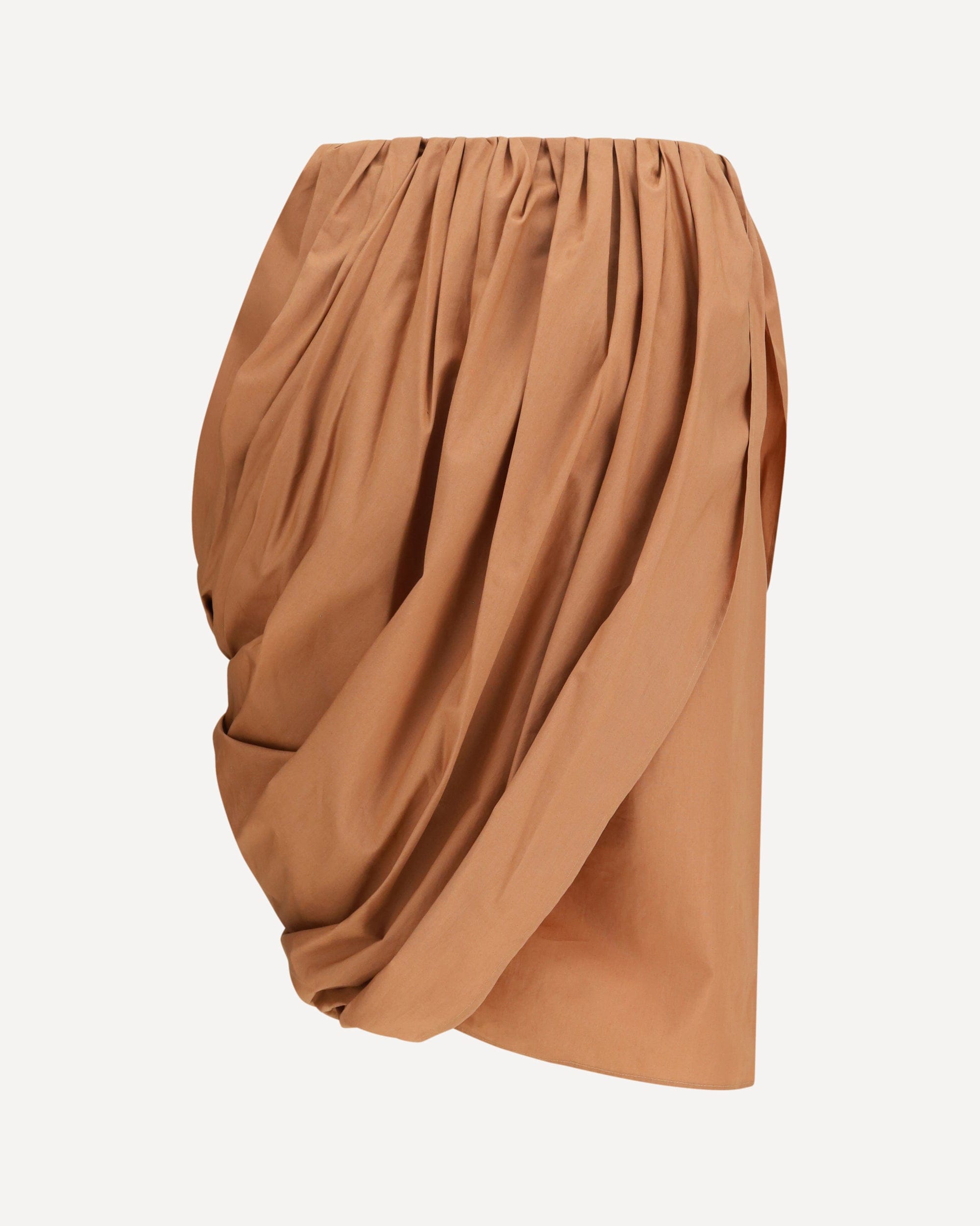 Chloé Wrap Skirt In Cotton Poplin - alternate view