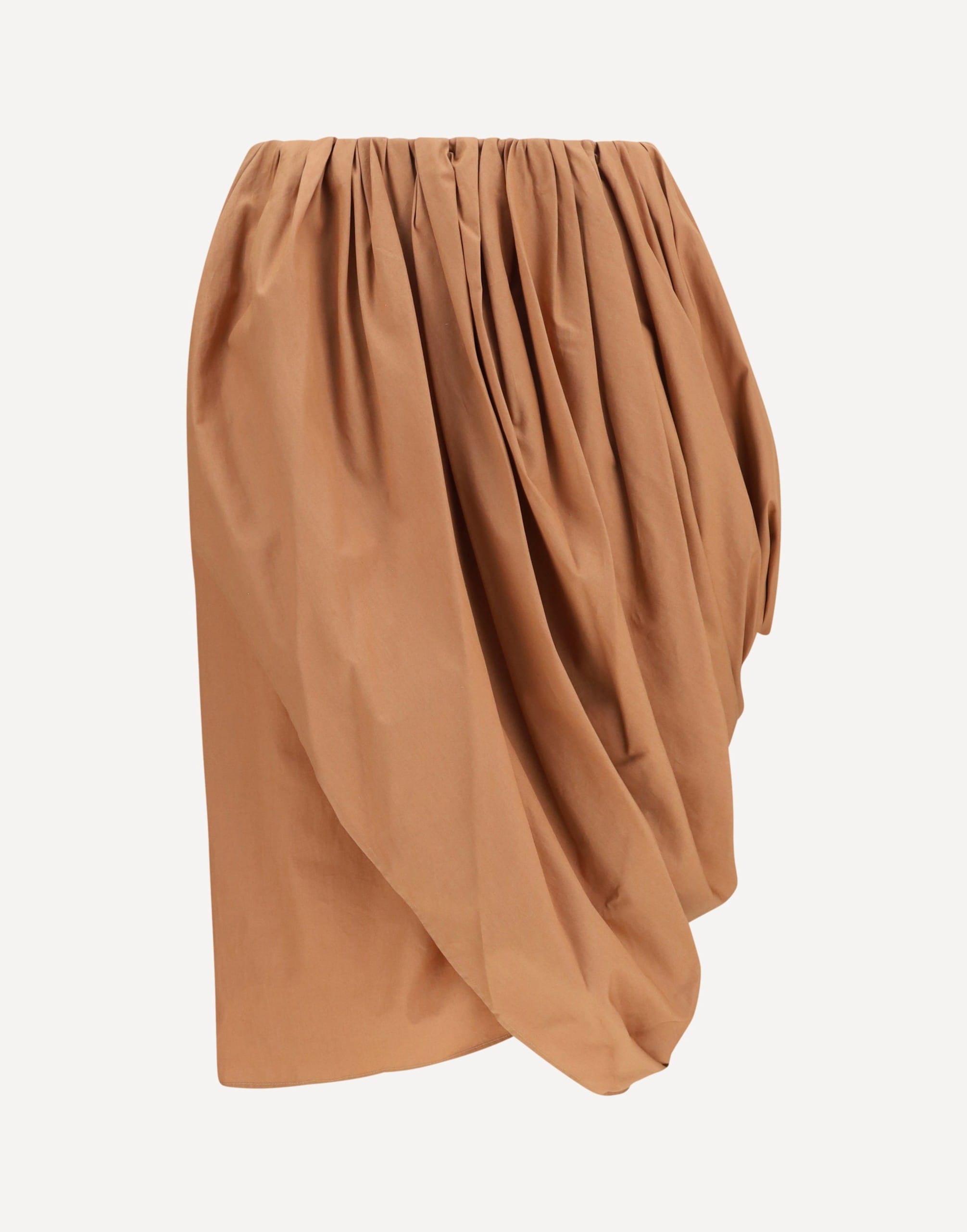 Chloé Wrap Skirt In Cotton Poplin