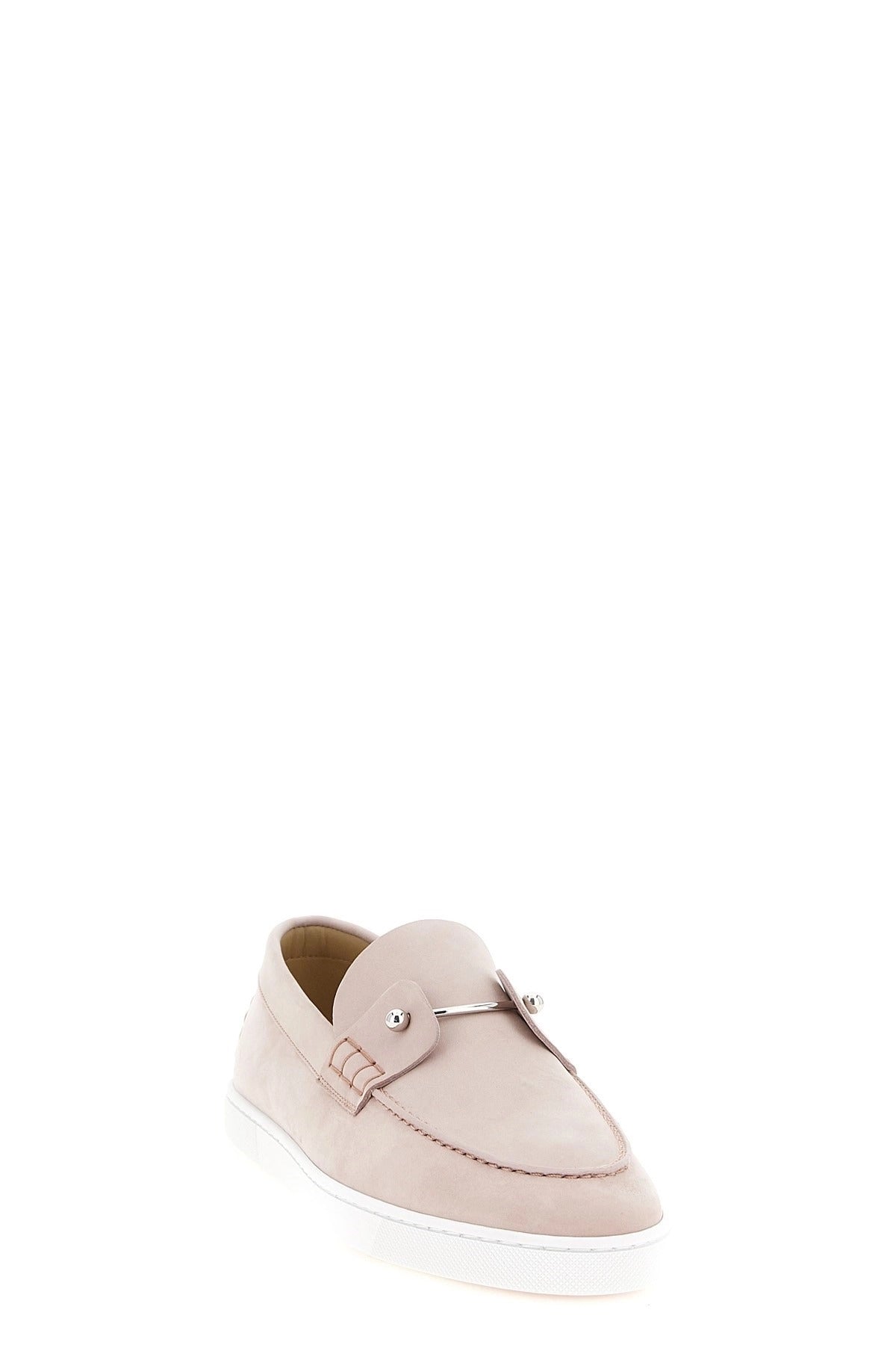 Christian Louboutin Chambeliboat Metal Detail Loafers