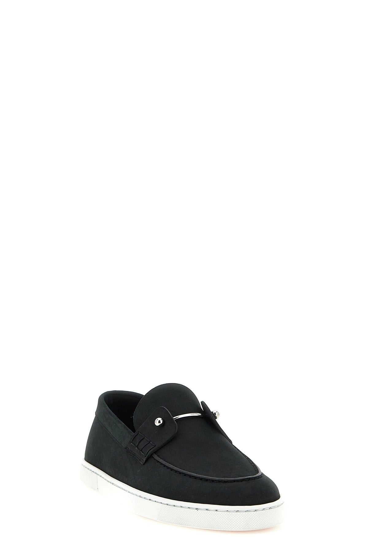 Christian Louboutin Chambeliboat Nubuck Leather Loafers
