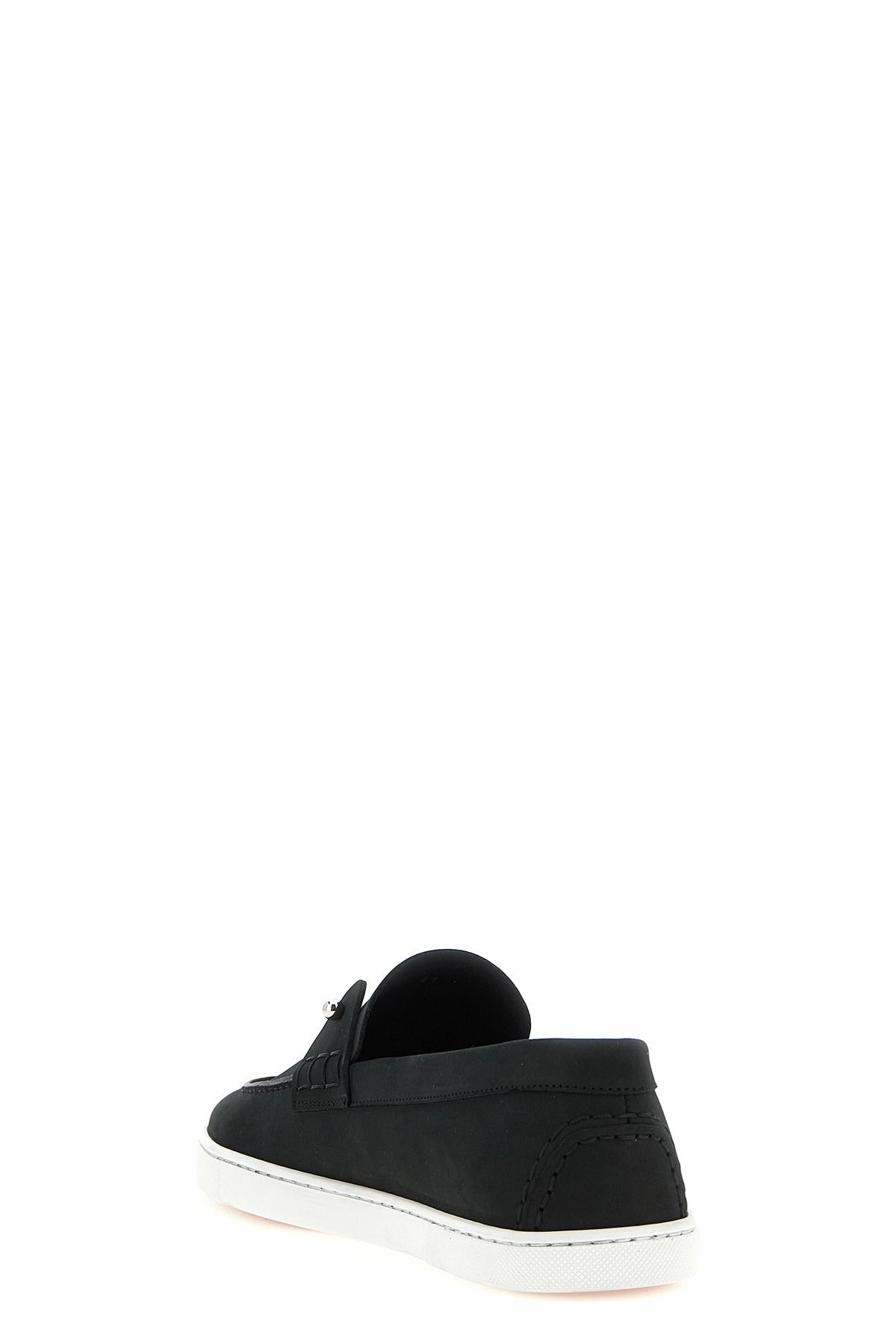 Christian Louboutin Chambeliboat Nubuck Leather Loafers