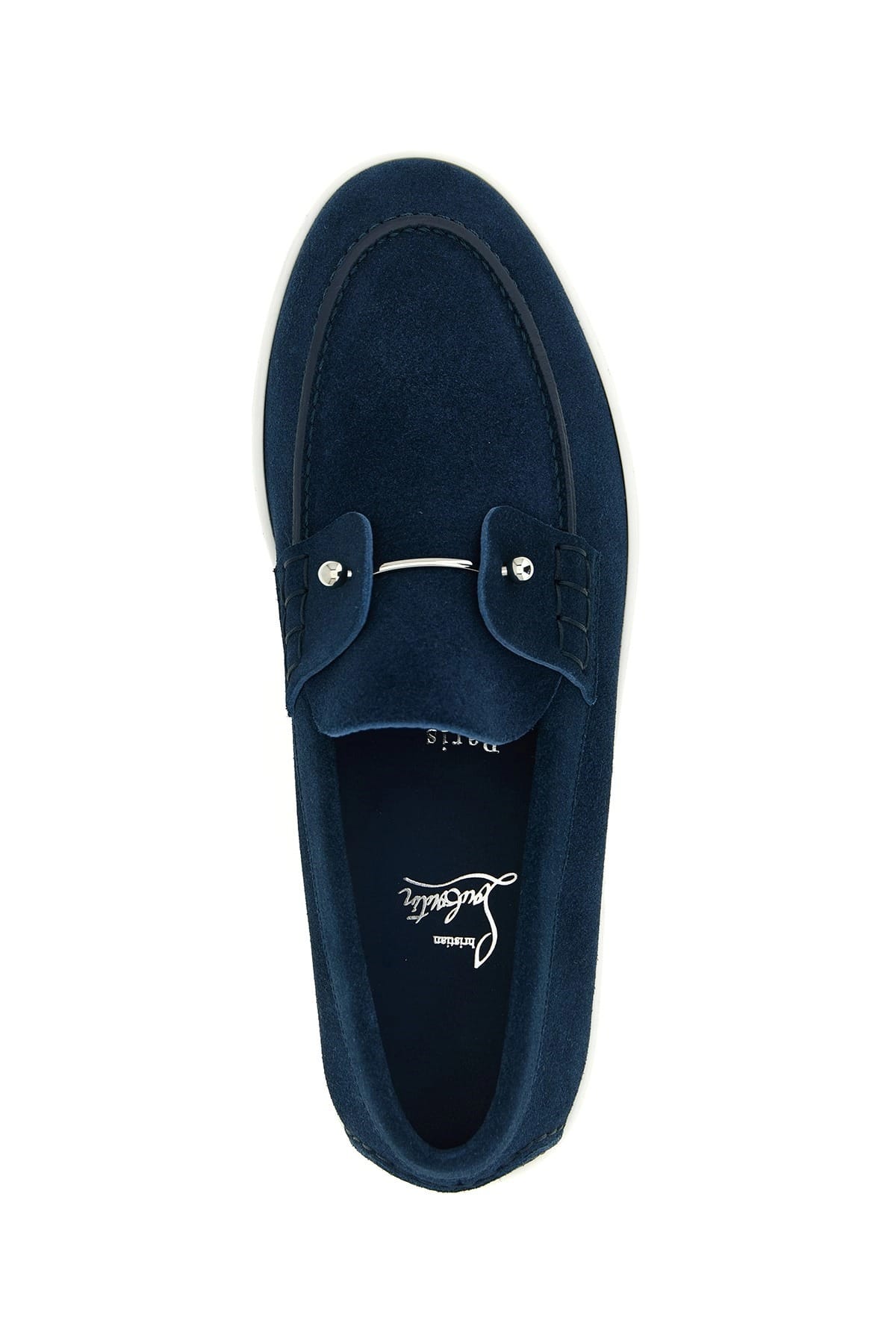Christian Louboutin Christian Louboutin Chambeliboat Suede Loafers