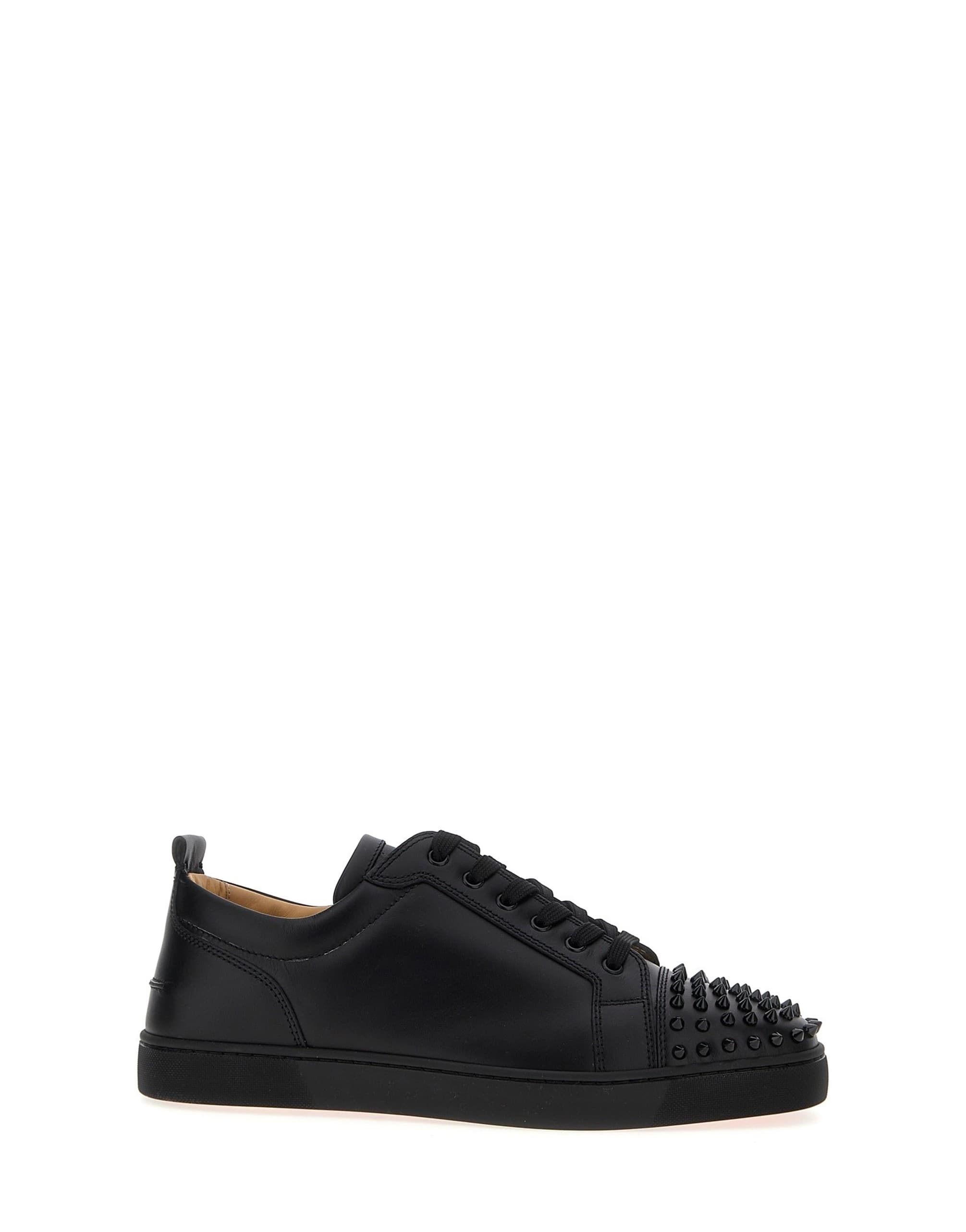 Christian Louboutin Christian Louboutin Louis Junior Spikes Flat Sneakers