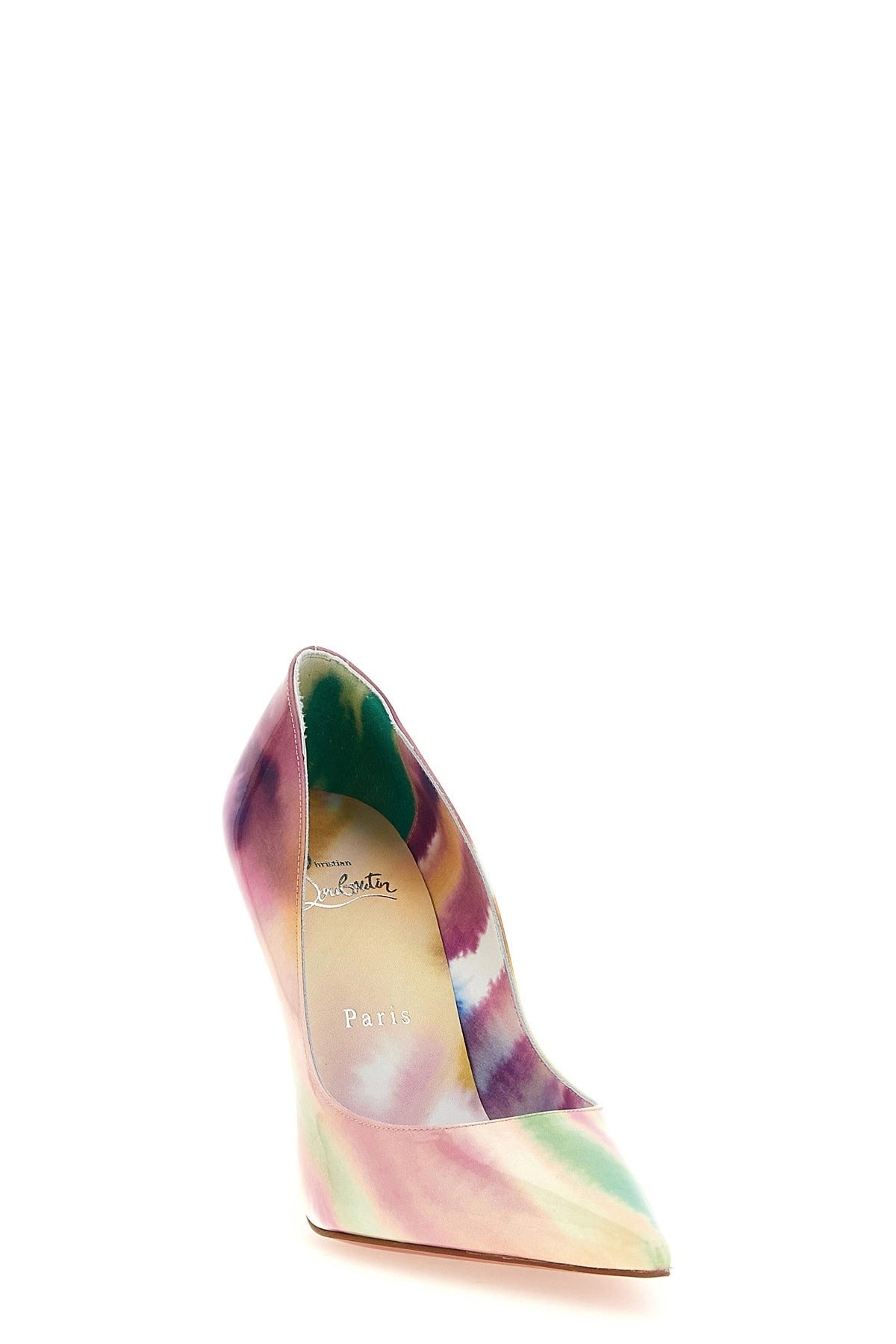 حذاء بكعب Christian Louboutin Miss Tie-Dye