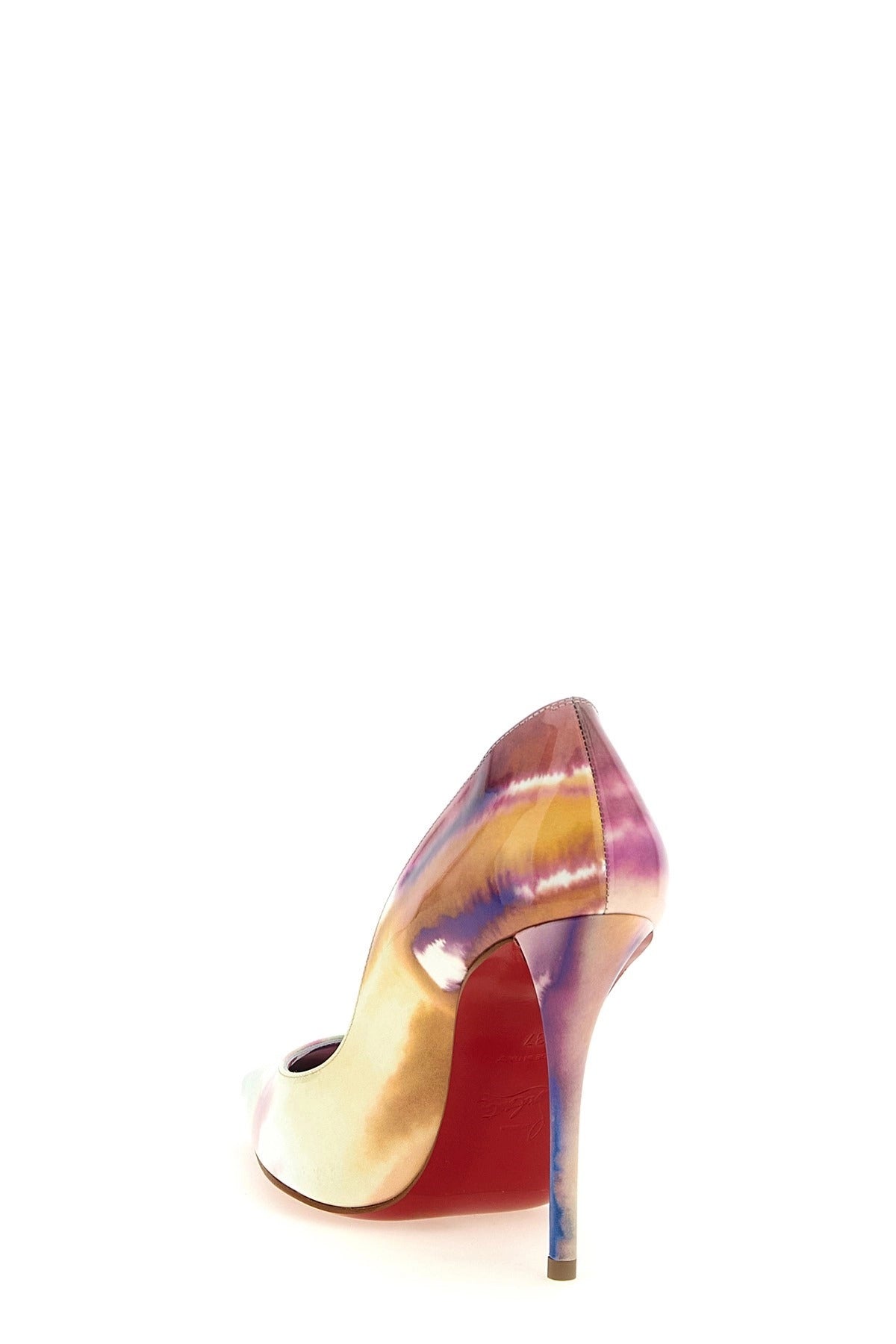حذاء بكعب Christian Louboutin Miss Tie-Dye