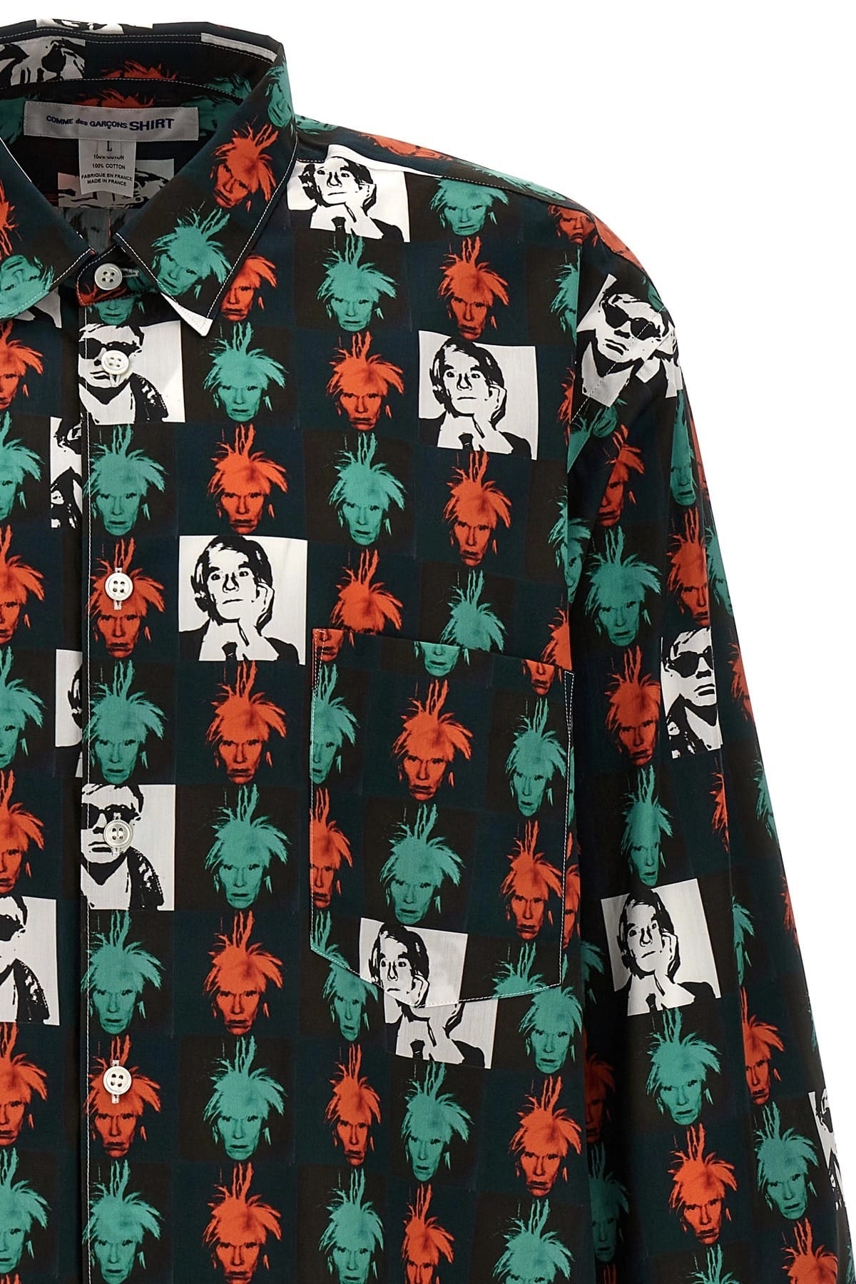 Comme Des Garçons Comme Des Garçons Andy Warhol Shirt