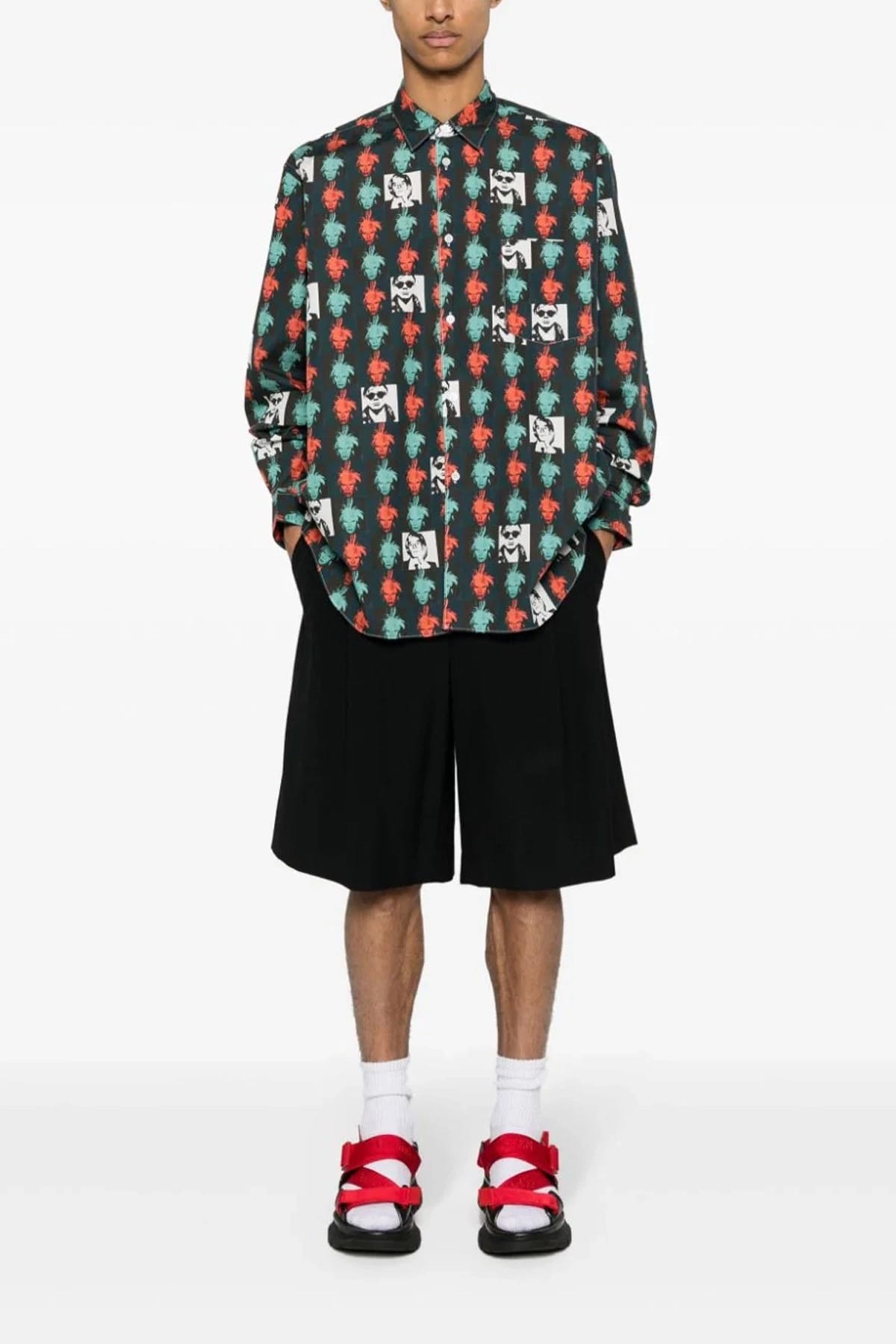 Comme Des Garçons Andy Warhol Shirt - alternate view