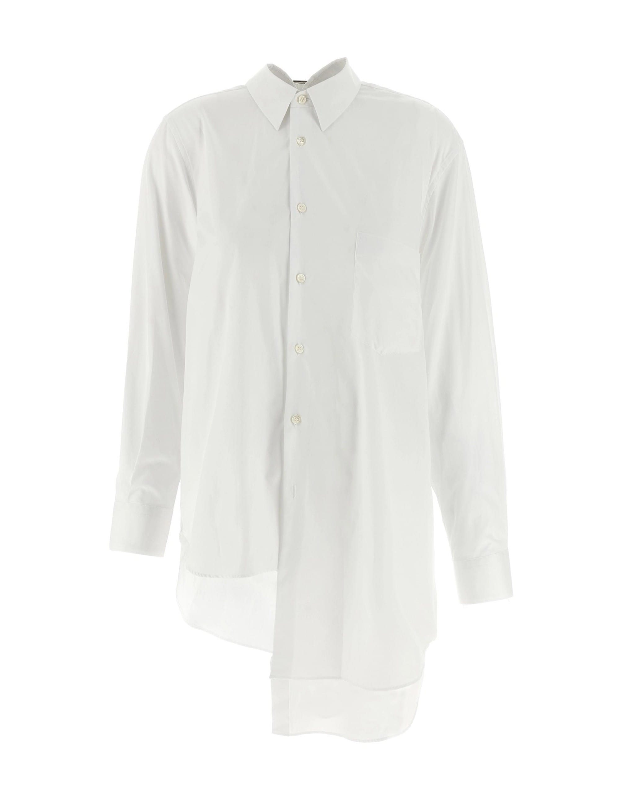 Comme Des Garçons Comme Des Garçons Asymmetric Hem Shirt