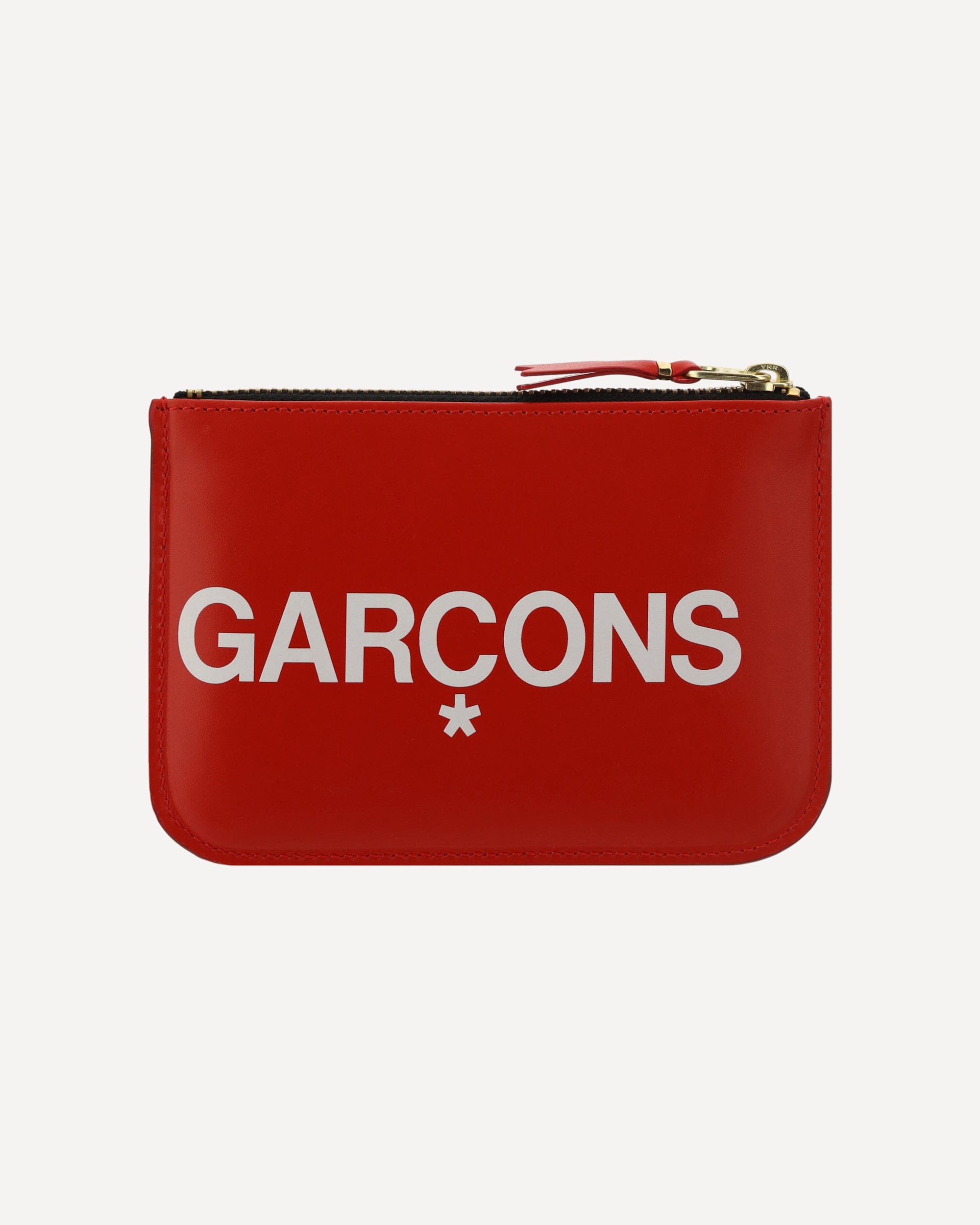 Comme Des Garçons Calfskin Coin Purse With Zipper Closure - alternate view