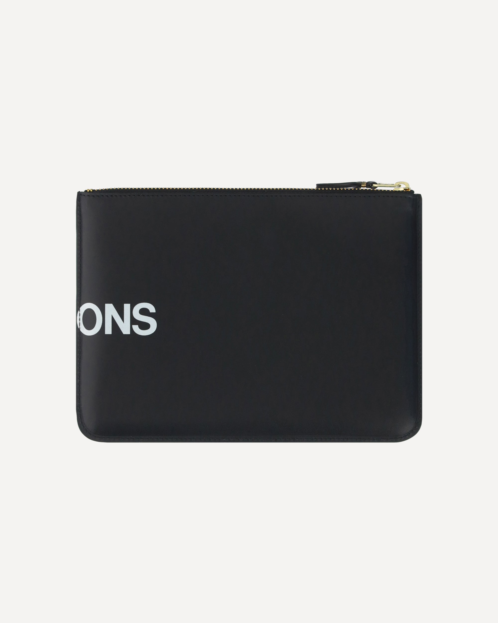 Comme Des Garçons Calfskin Coin Purse With Zipper Closure - alternate view
