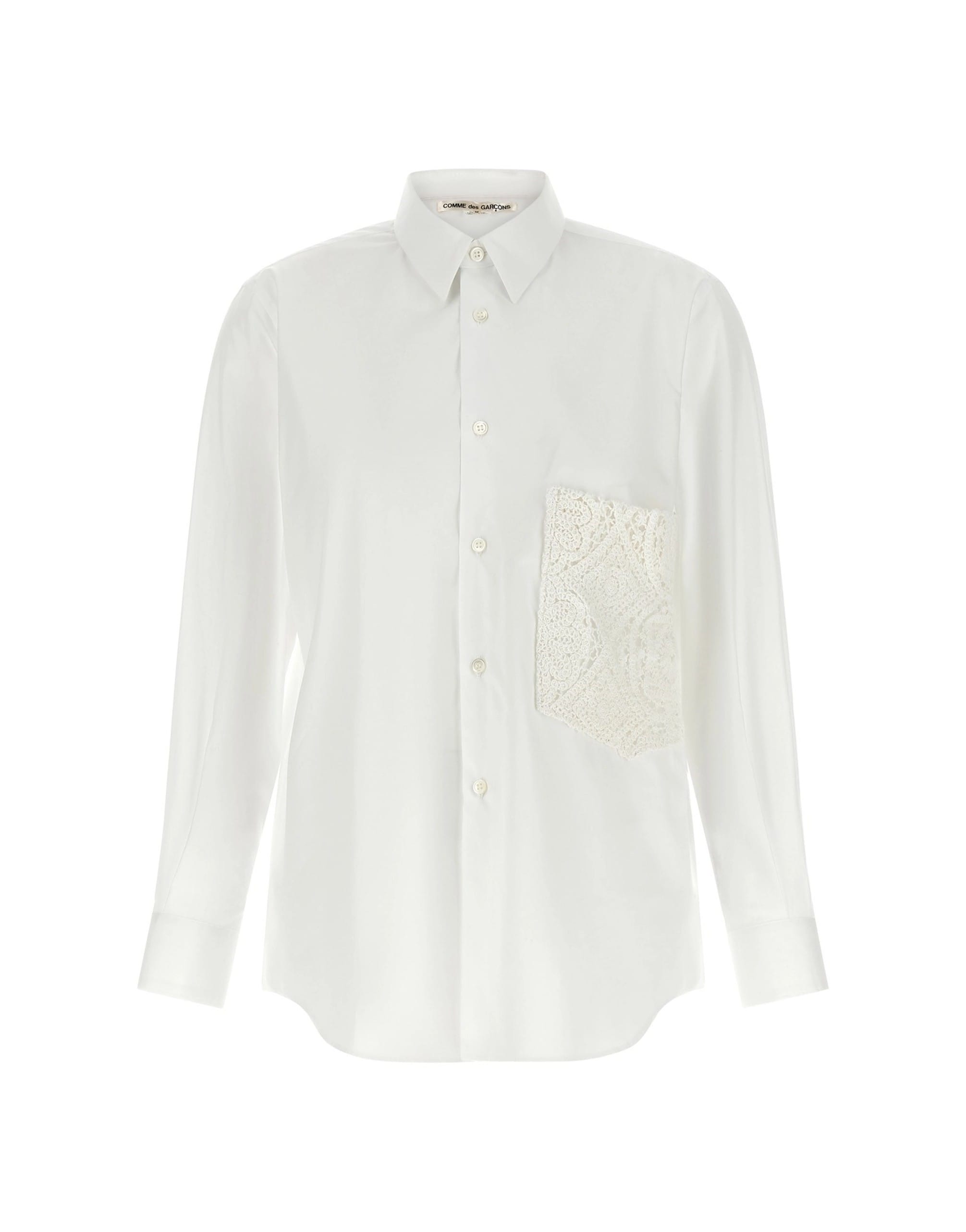Comme Des Garçons Comme Des Garçons Crochet Pocket Shirt