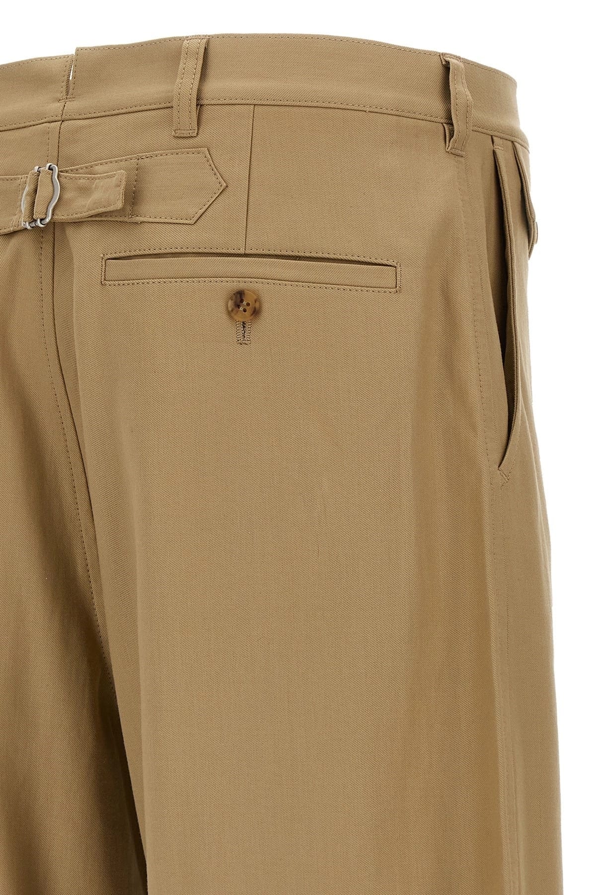 Comme Des Garçons Comme Des Garçons Curved Leg Pants