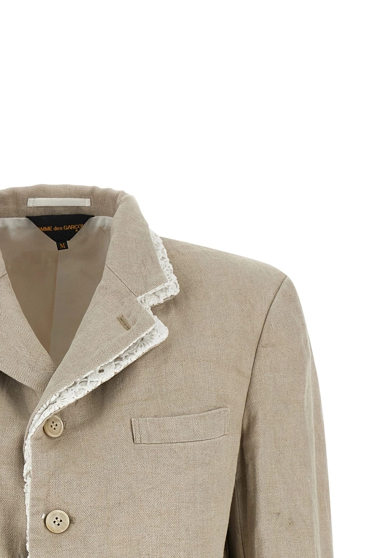 Comme Des Garçons Comme Des Garçons Double Layer Lapel Blazer