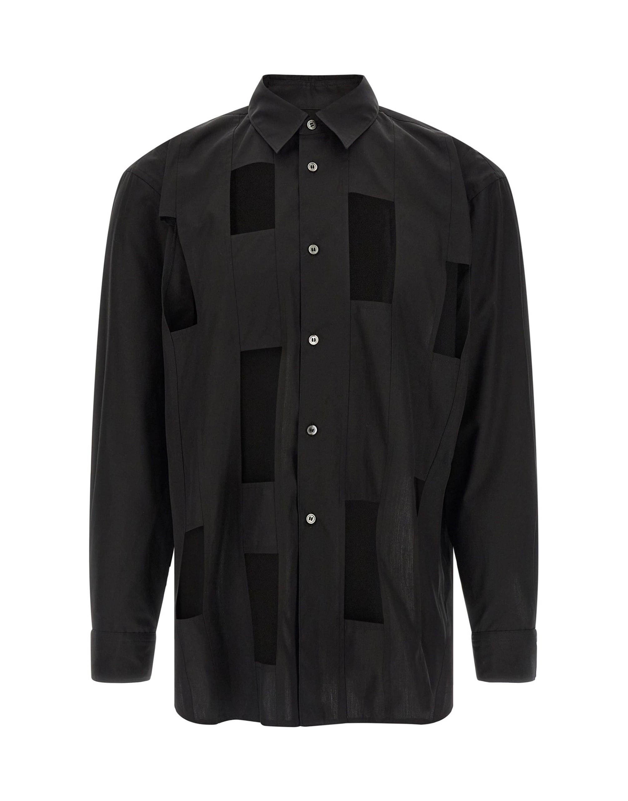 Comme Des Garçons Geometric Cut-Out Shirt