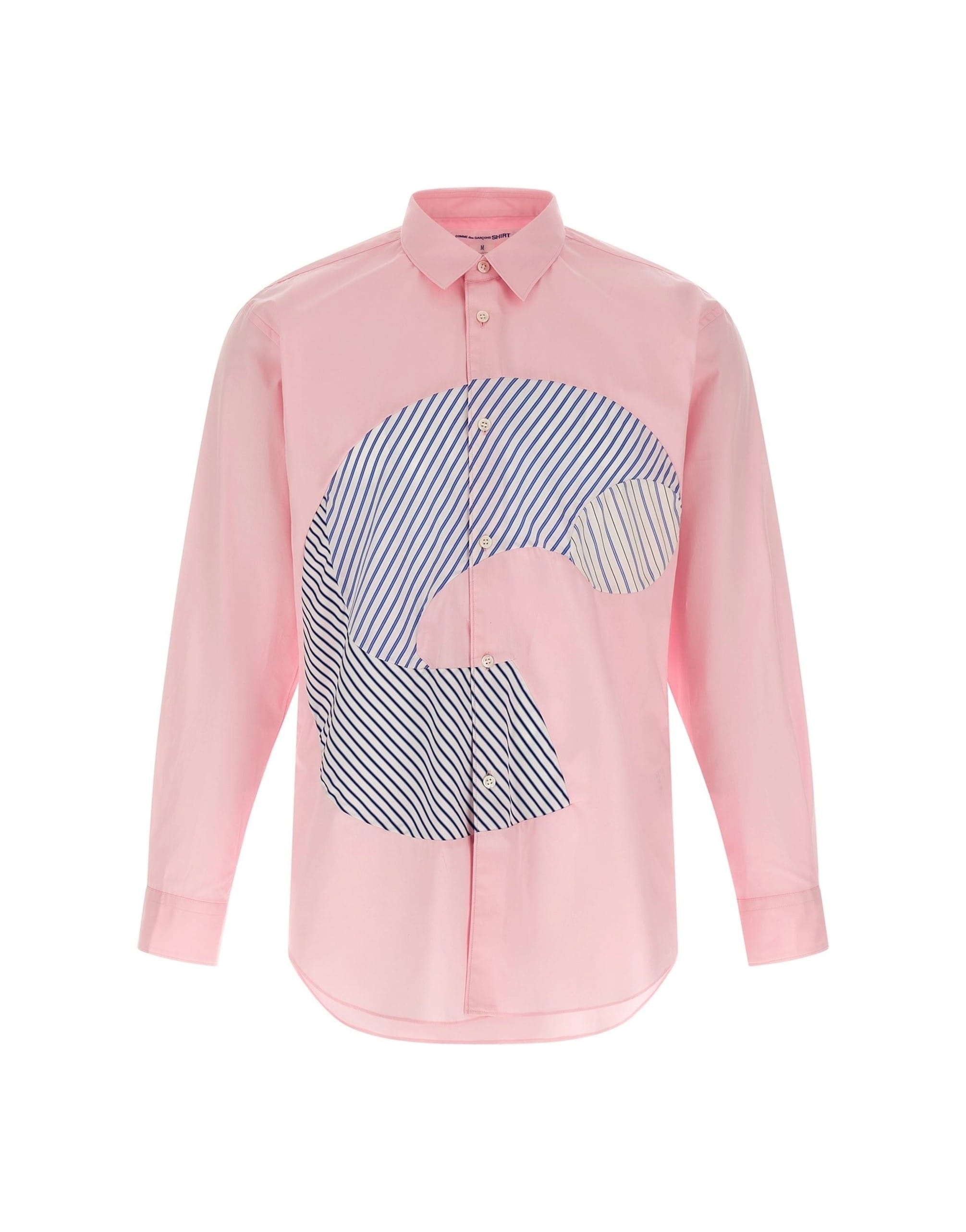 Comme Des Garçons camicia Insert a maniche lunghe