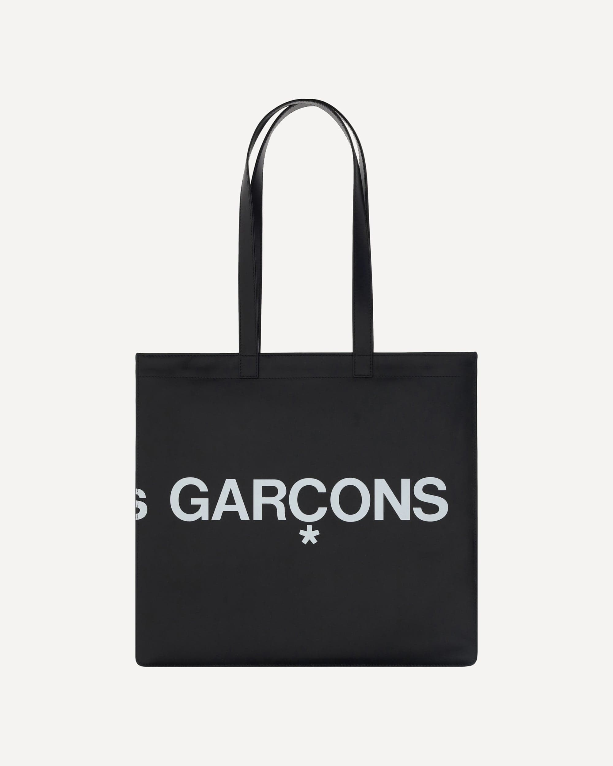 Comme Des Garçons Leather Shopping Tote Bag - alternate view