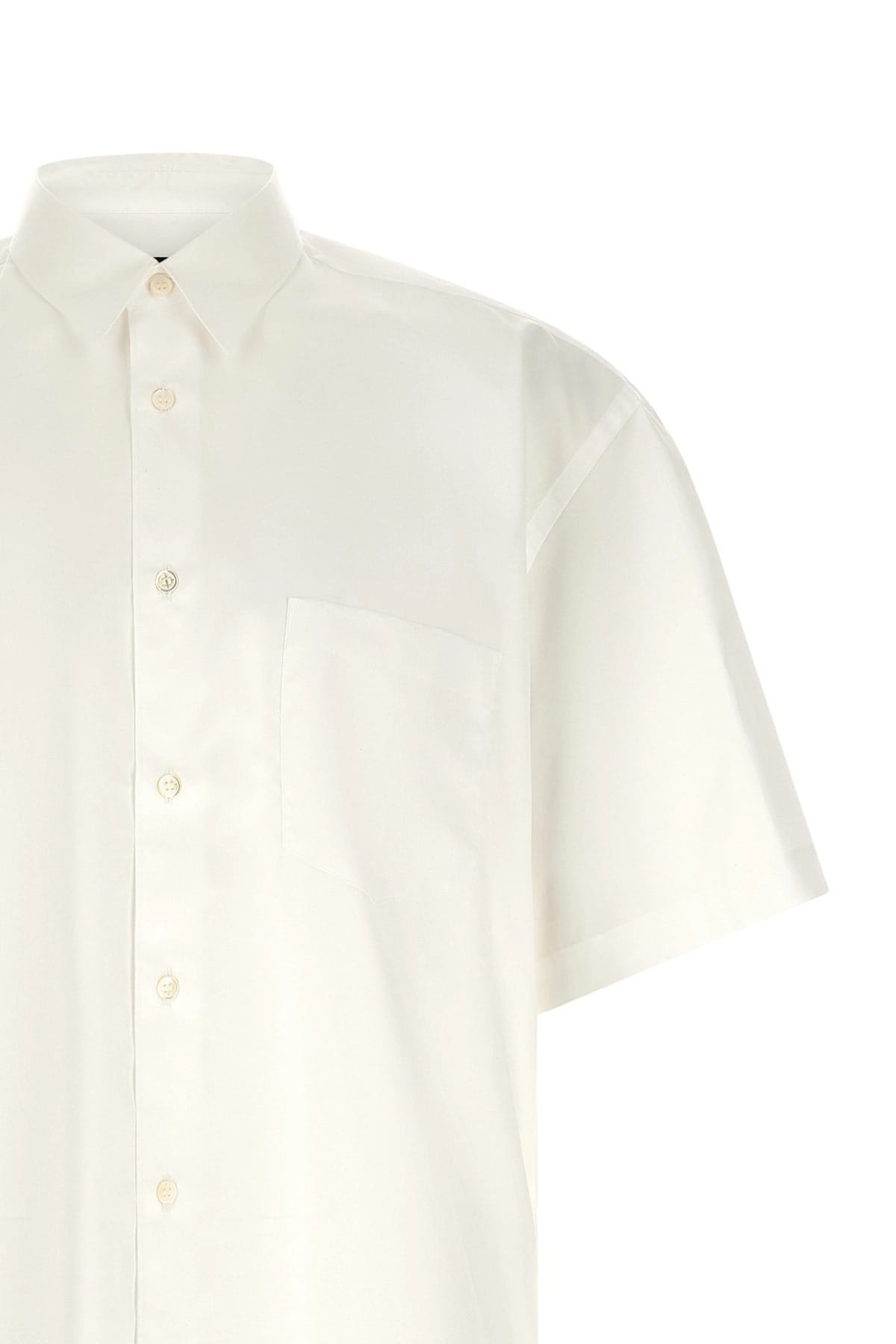 Comme Des Garçons Comme Des Garçons Logo Embroidery Poplin Shirt