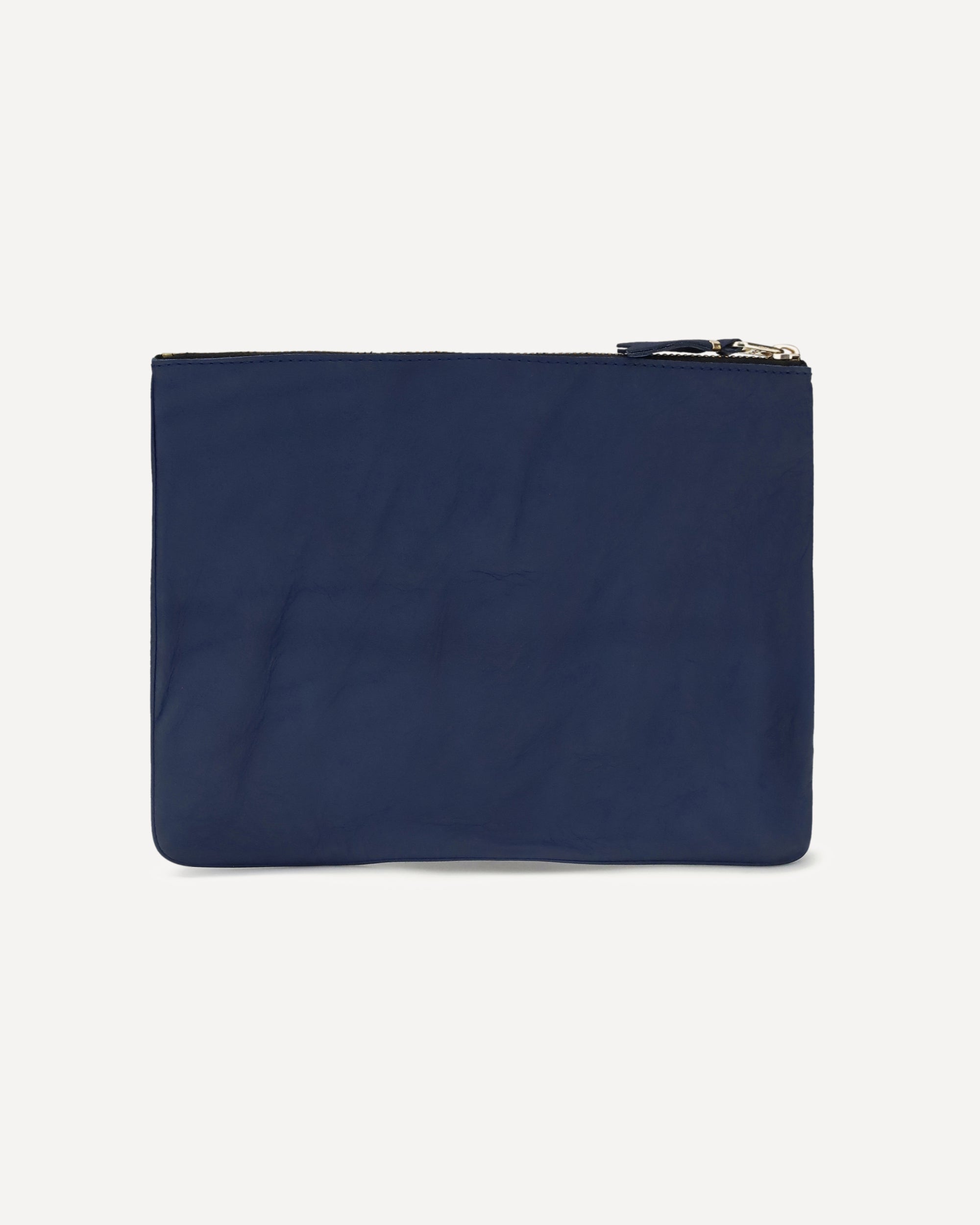 Vintage-Effect Leather Pouch - alternate view