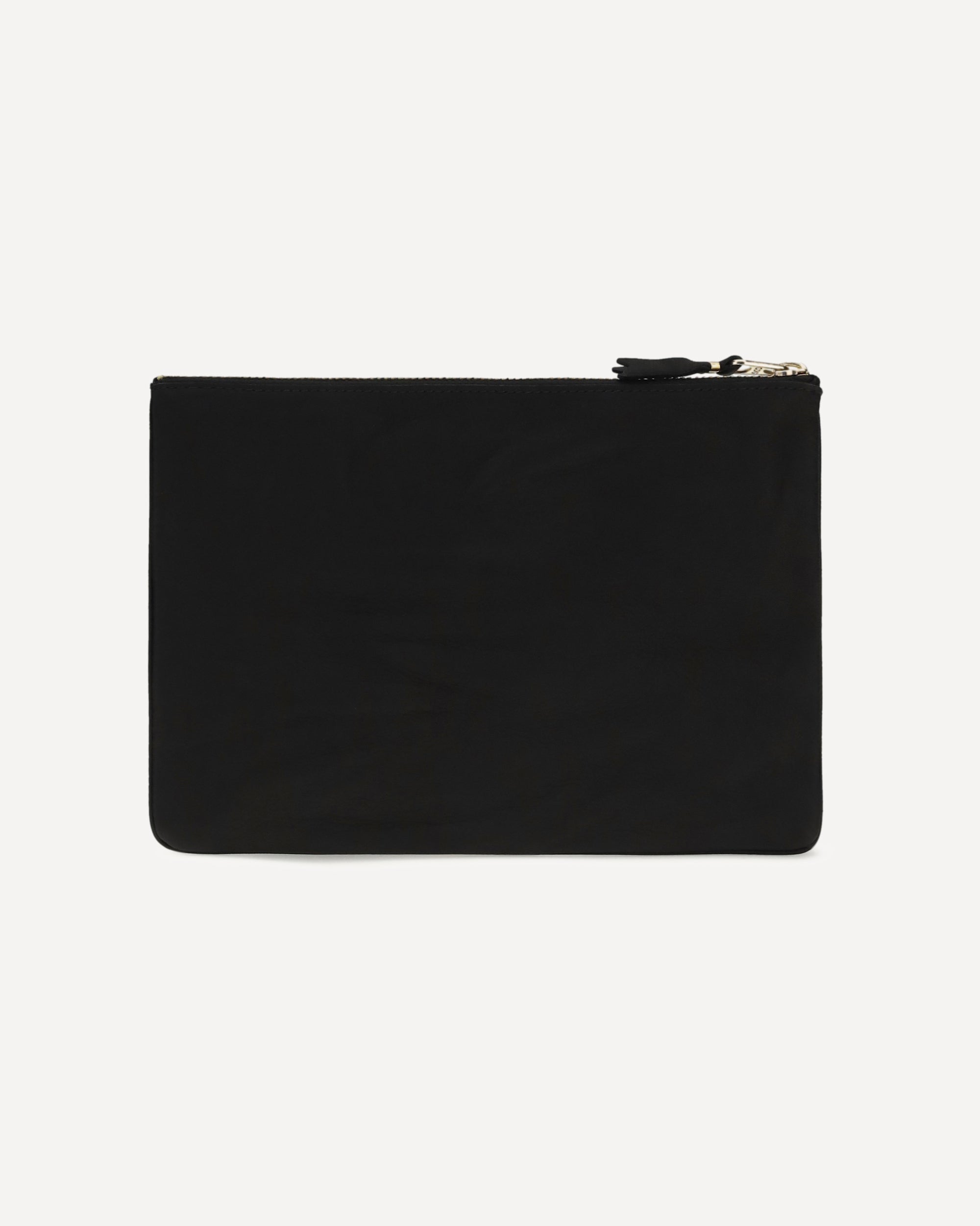 Vintage-Effect Leather Pouch - alternate view