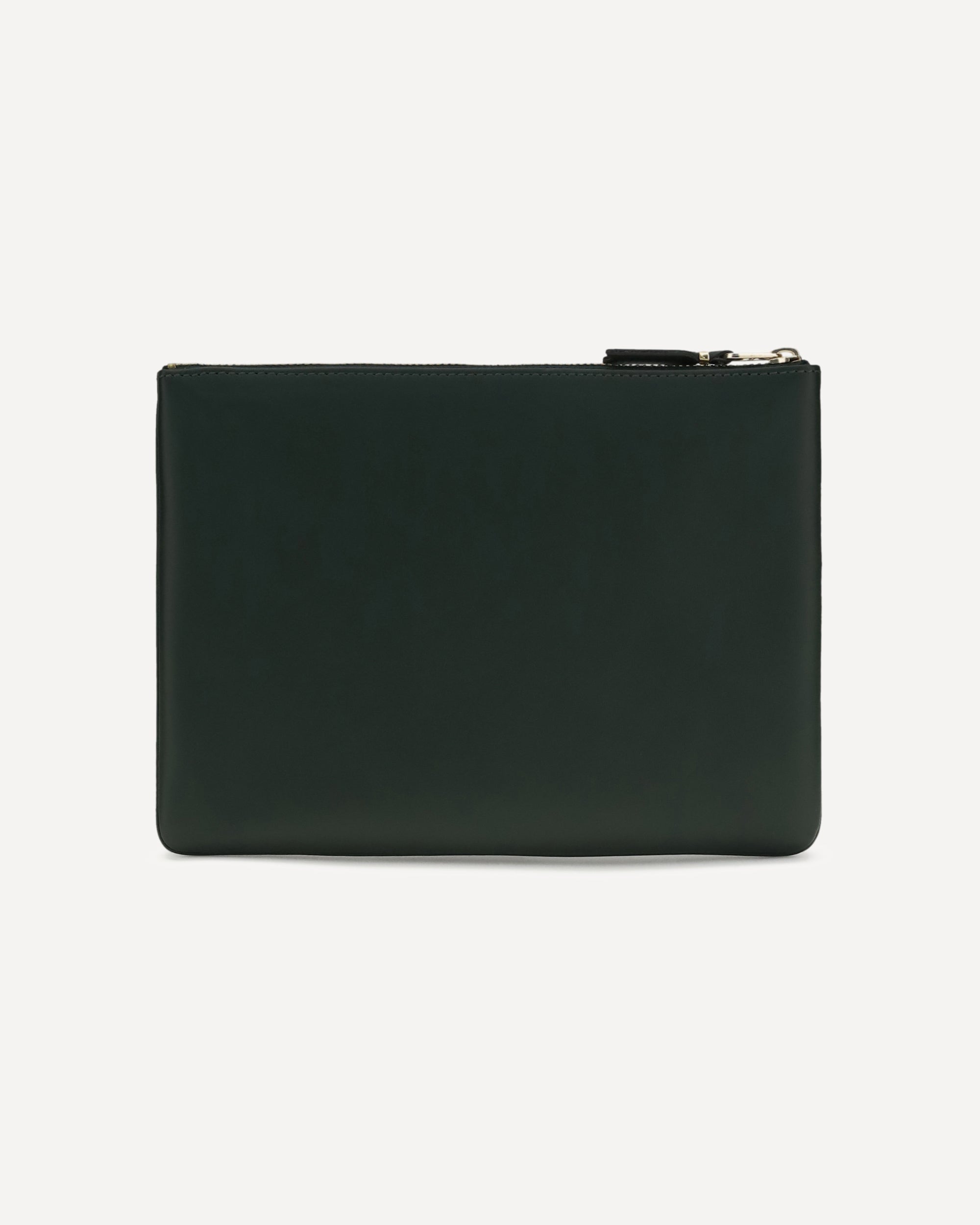 Leather Pouch With Zip Closure - alternate view