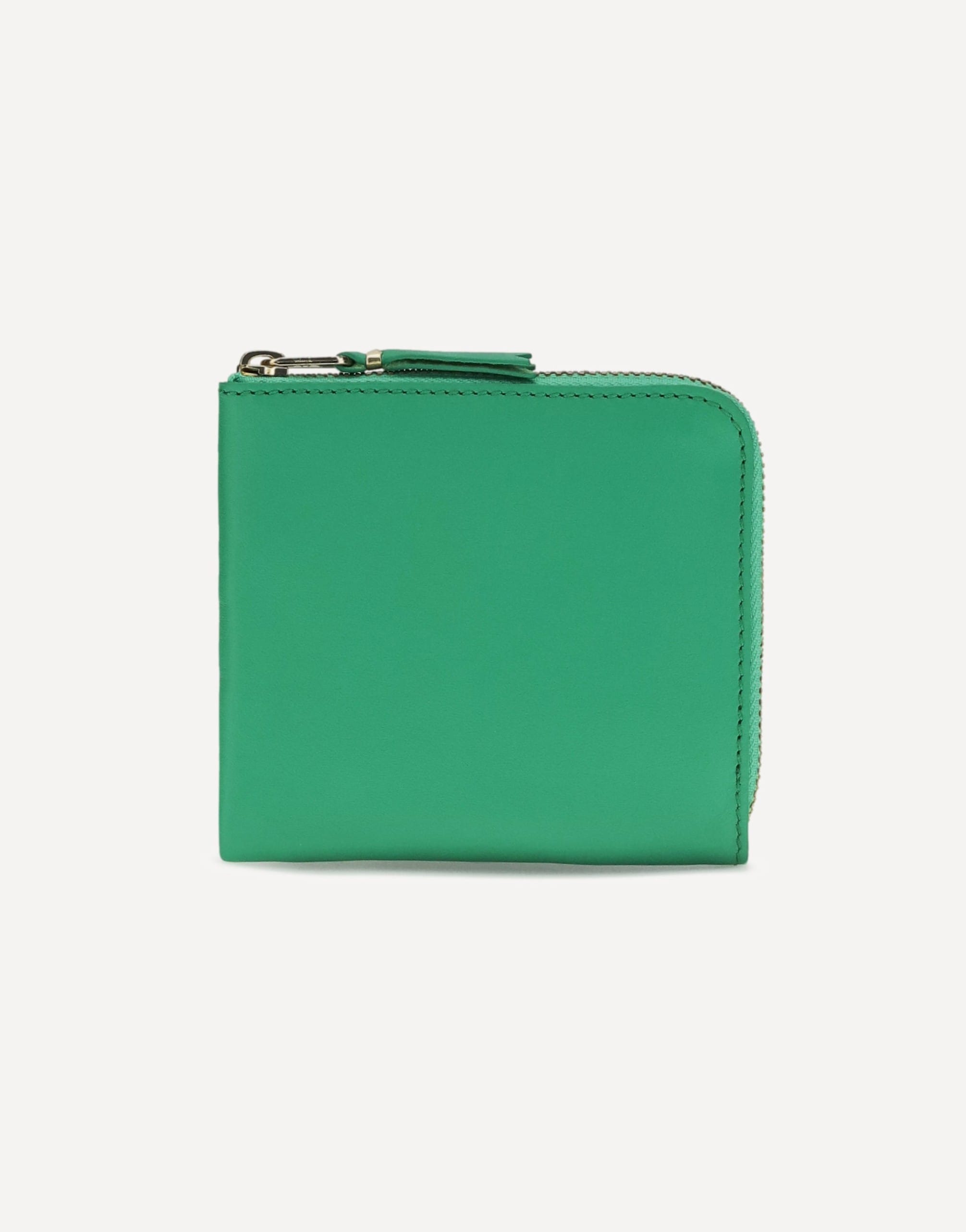 Comme Des Garçons Logo Leather Wallets