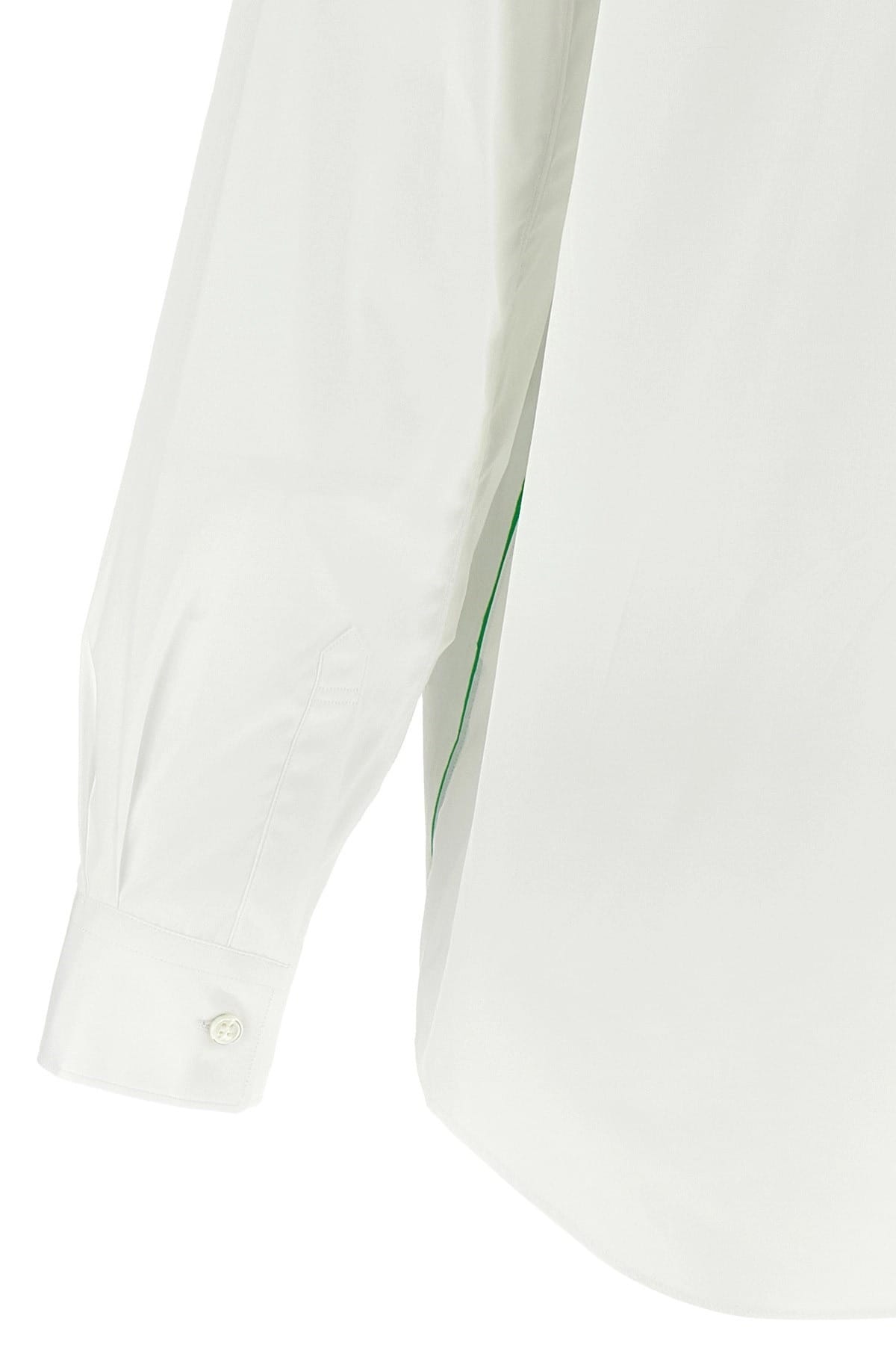 Comme Des Garçons Comme Des Garçons Patterned Cotton Poplin Shirt