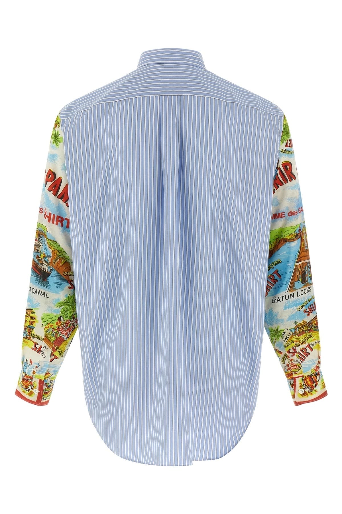 Comme Des Garçons Patterned Sleeve Shirt - alternate view